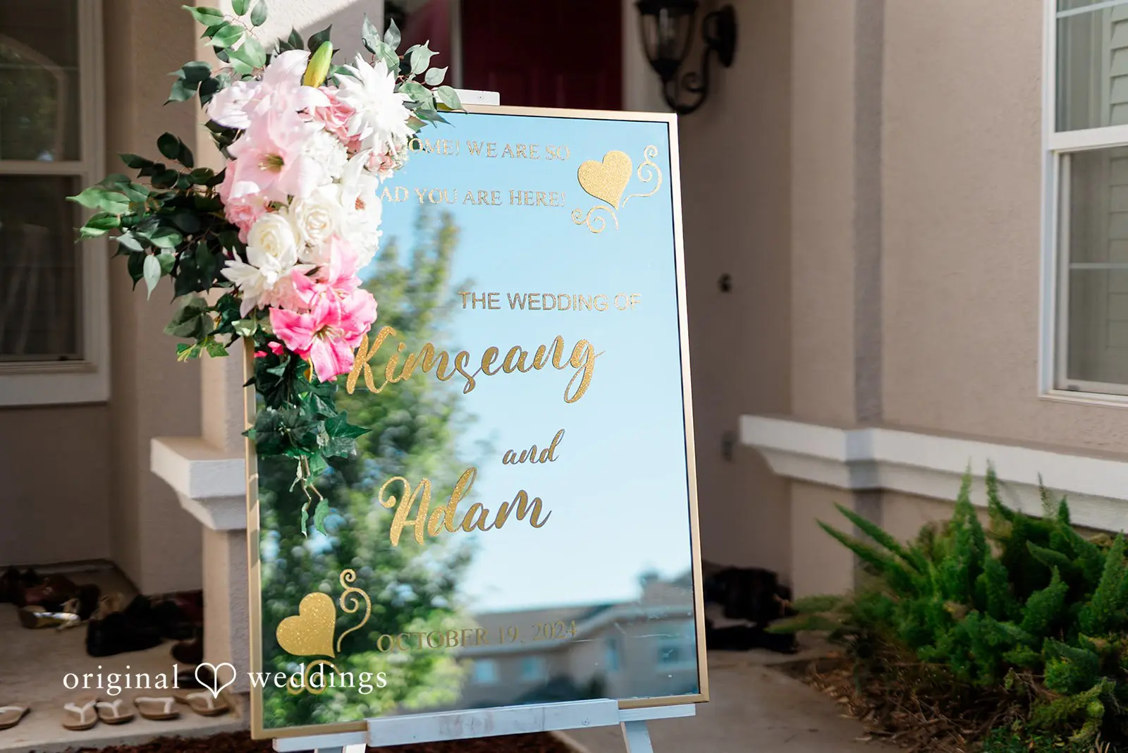 Kimseang + Adam California Backyard Wedding // Kimseang & Adam -