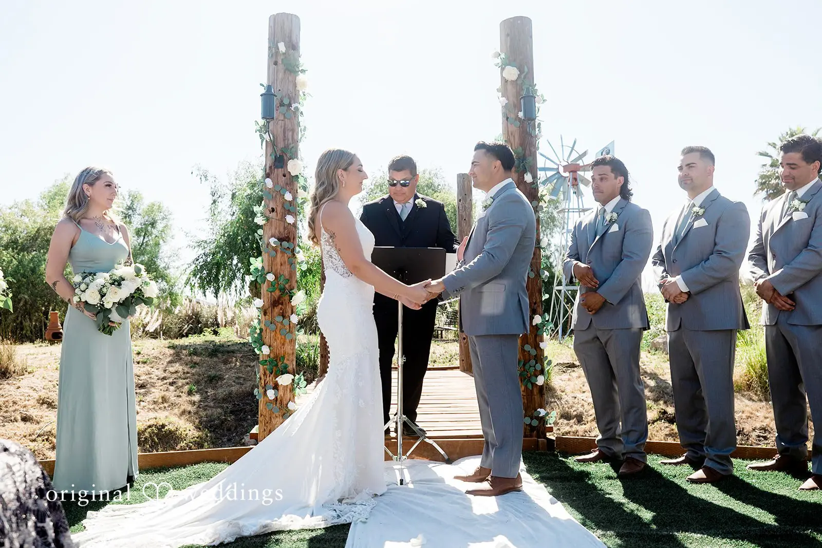 Meghan + Johnny California Backyard Wedding // Meghan & Johnny -