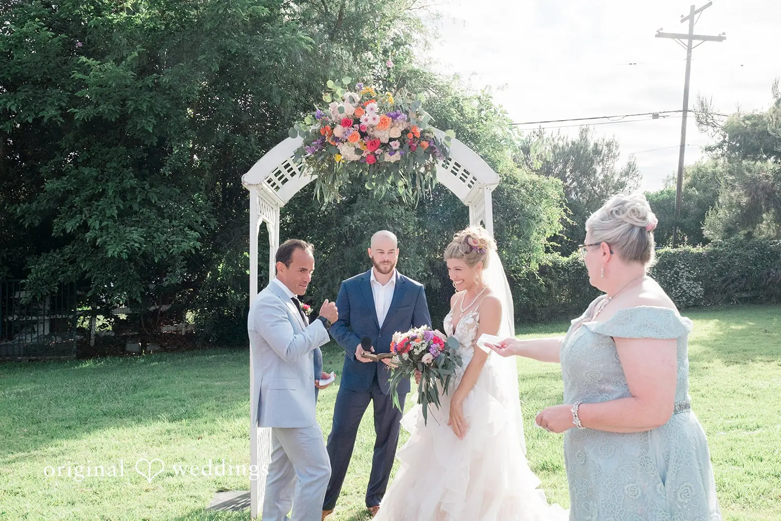 Alyssa + Benjamin California Backyard Wedding // Alyssa & Benjamin -