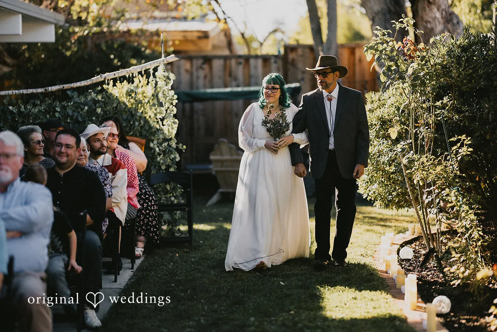 Anna + Nick California Backyard Wedding // Anna & Nick -