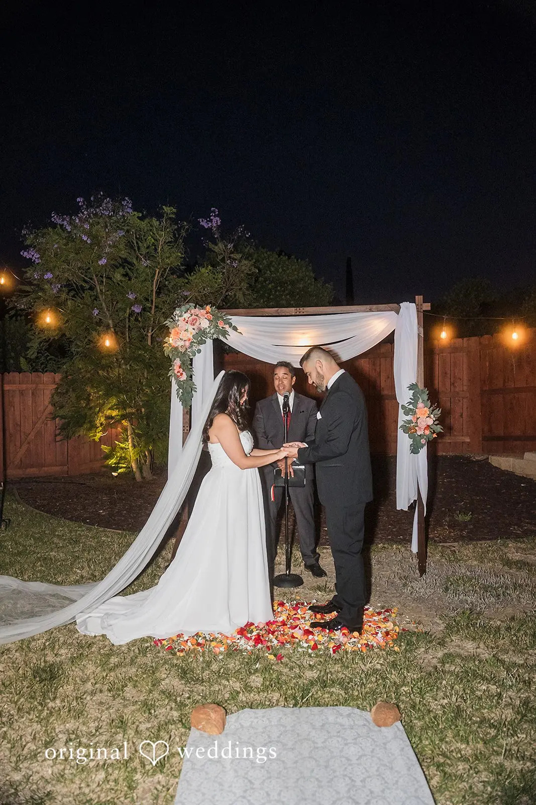 California Backyard Wedding // Waldo & Cynthia -