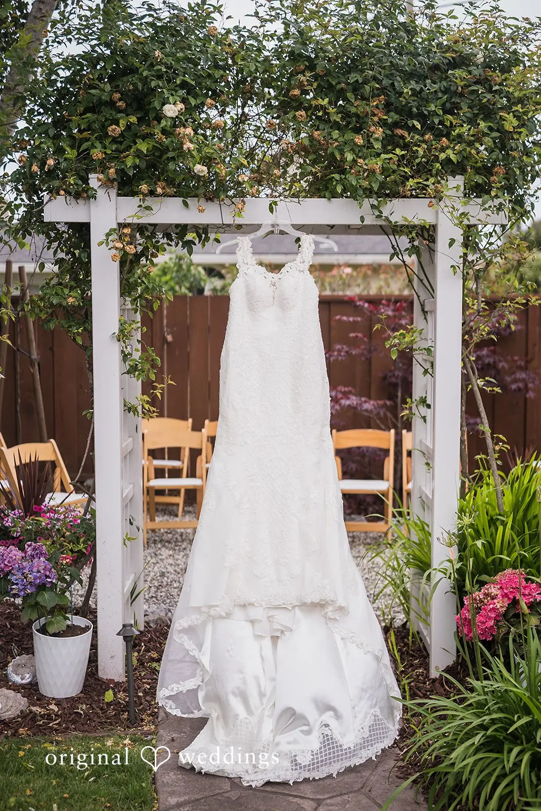 Ashley + James California Backyard Wedding // Ashley & James -