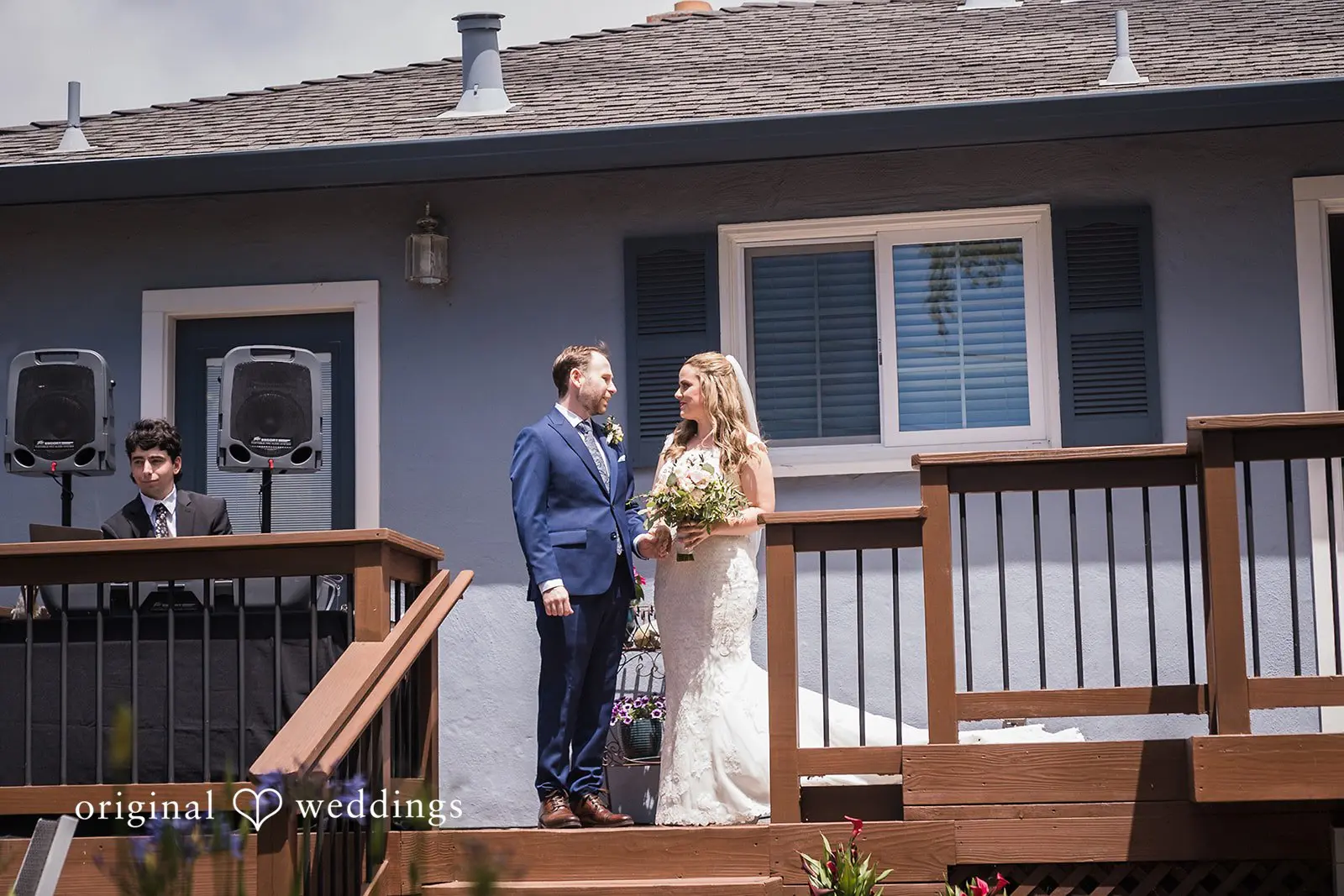 Ashley + James California Backyard Wedding // Ashley & James -
