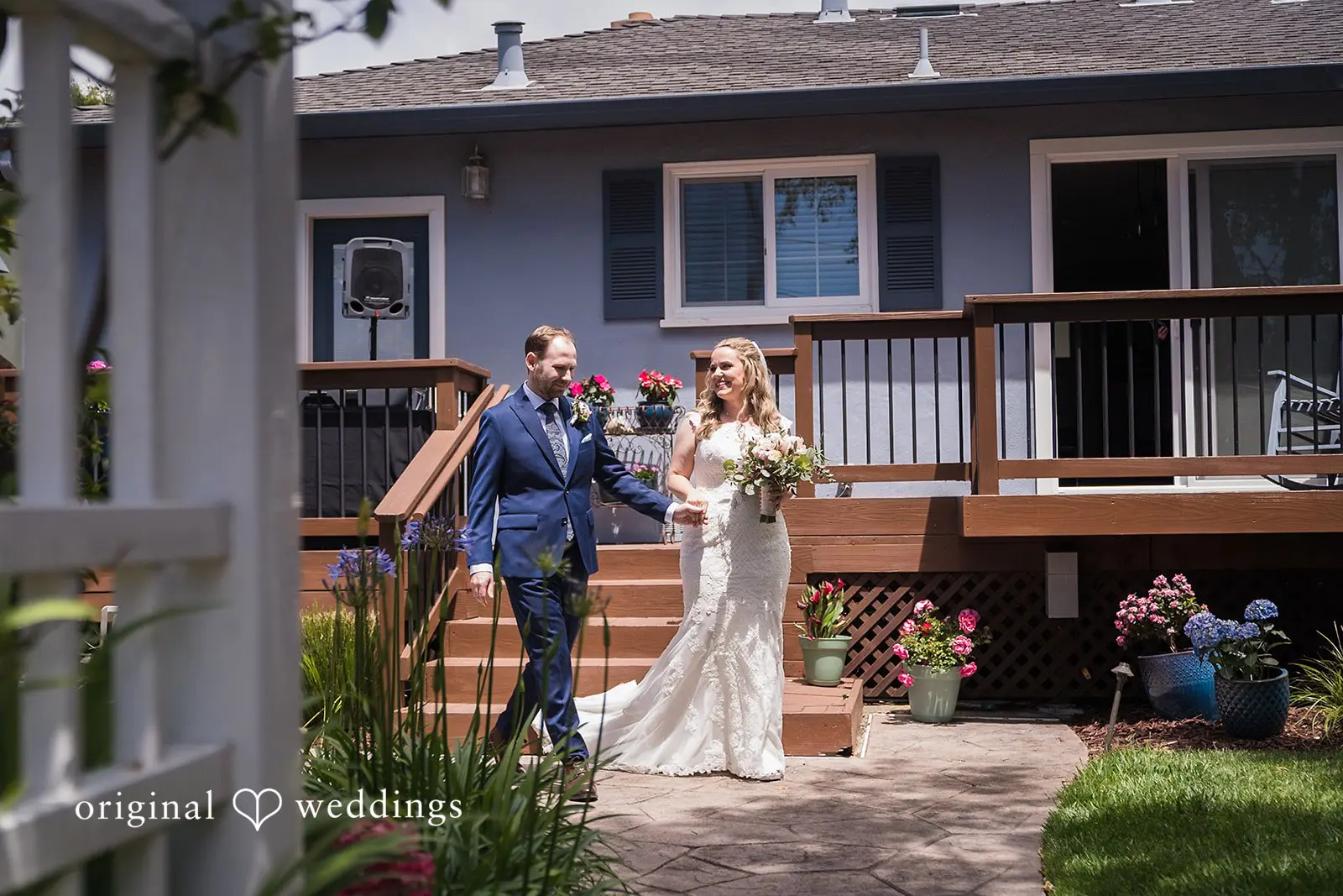 Ashley + James California Backyard Wedding // Ashley & James -