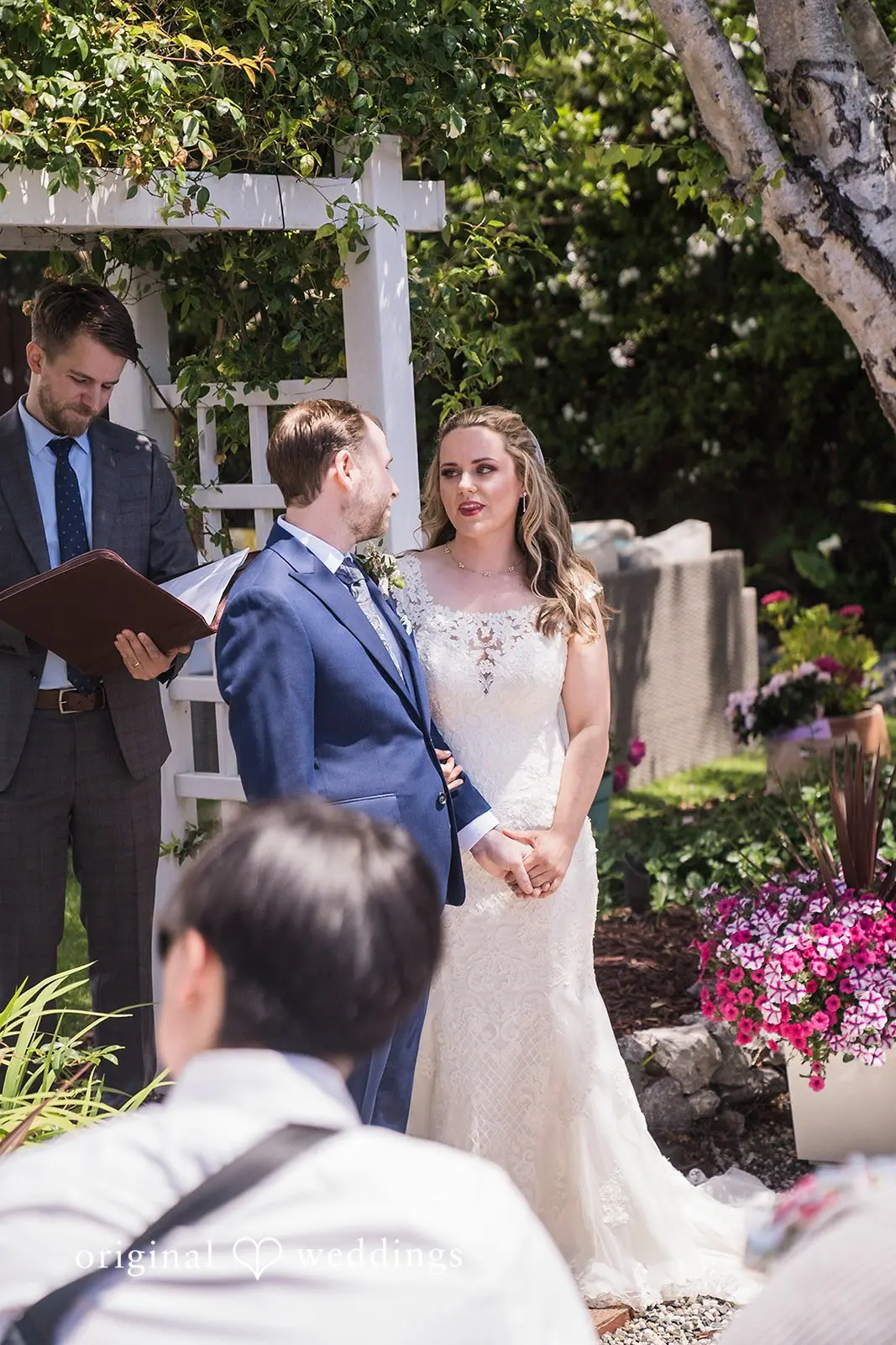 Ashley + James California Backyard Wedding // Ashley & James -