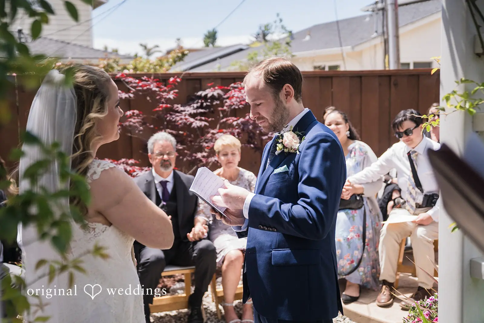 Ashley + James California Backyard Wedding // Ashley & James -