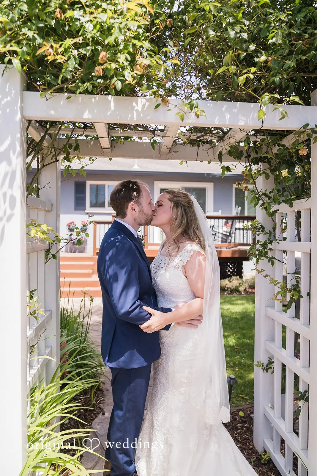 Ashley + James California Backyard Wedding // Ashley & James -
