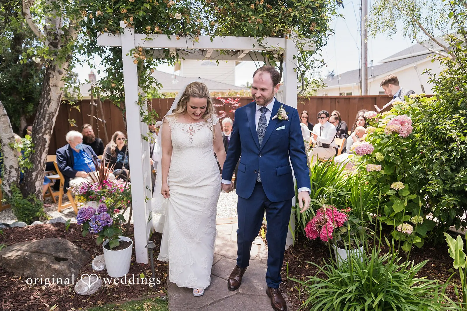 Ashley + James California Backyard Wedding // Ashley & James -