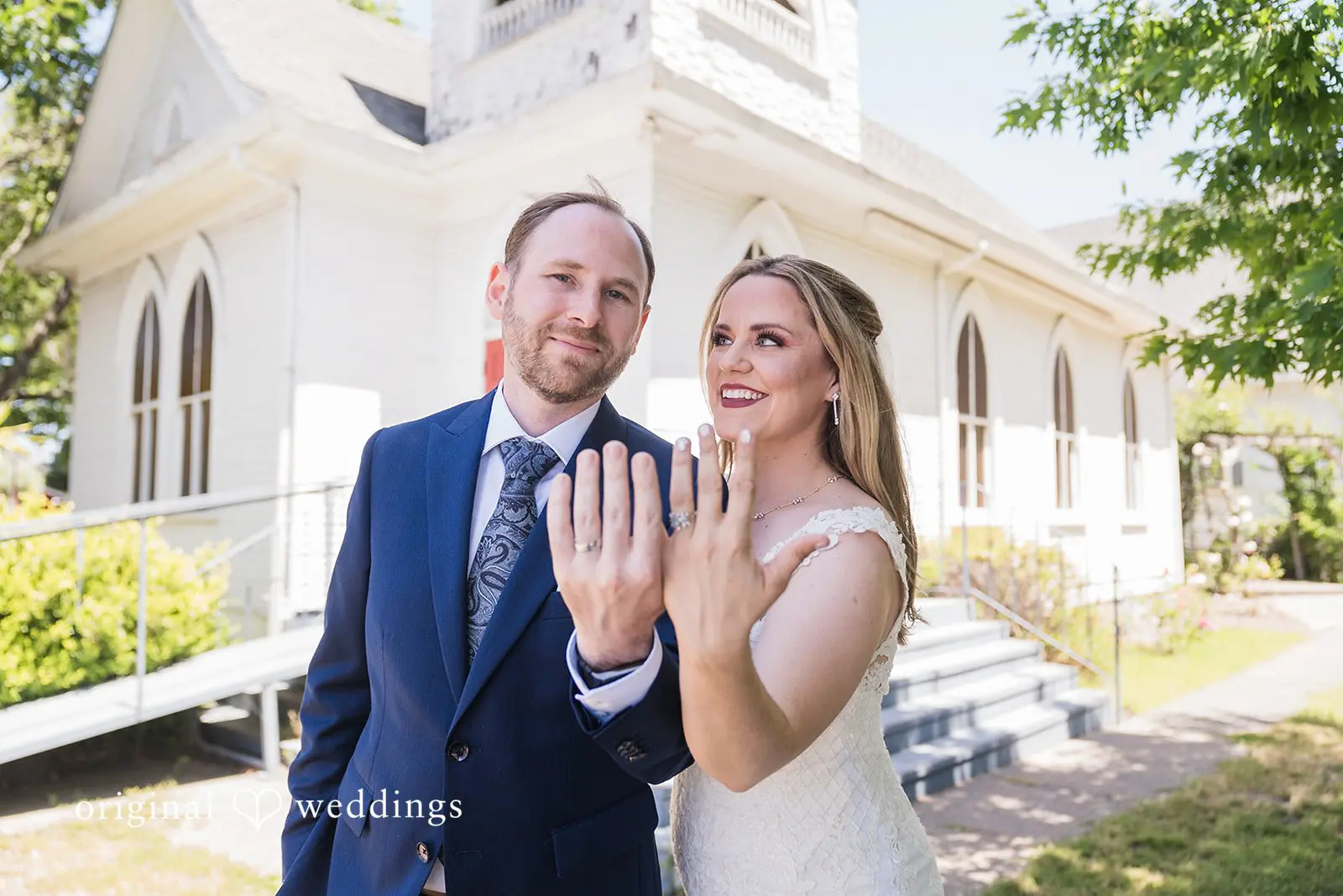 Ashley + James California Backyard Wedding // Ashley & James -