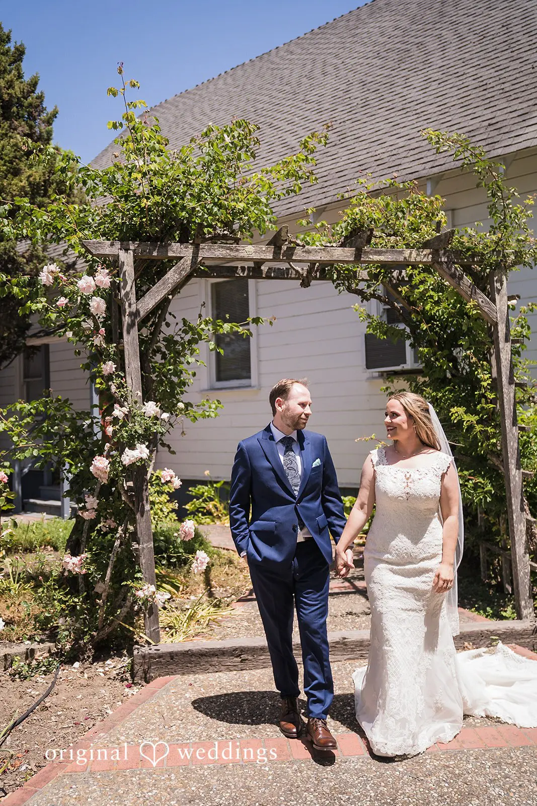 Ashley + James California Backyard Wedding // Ashley & James -
