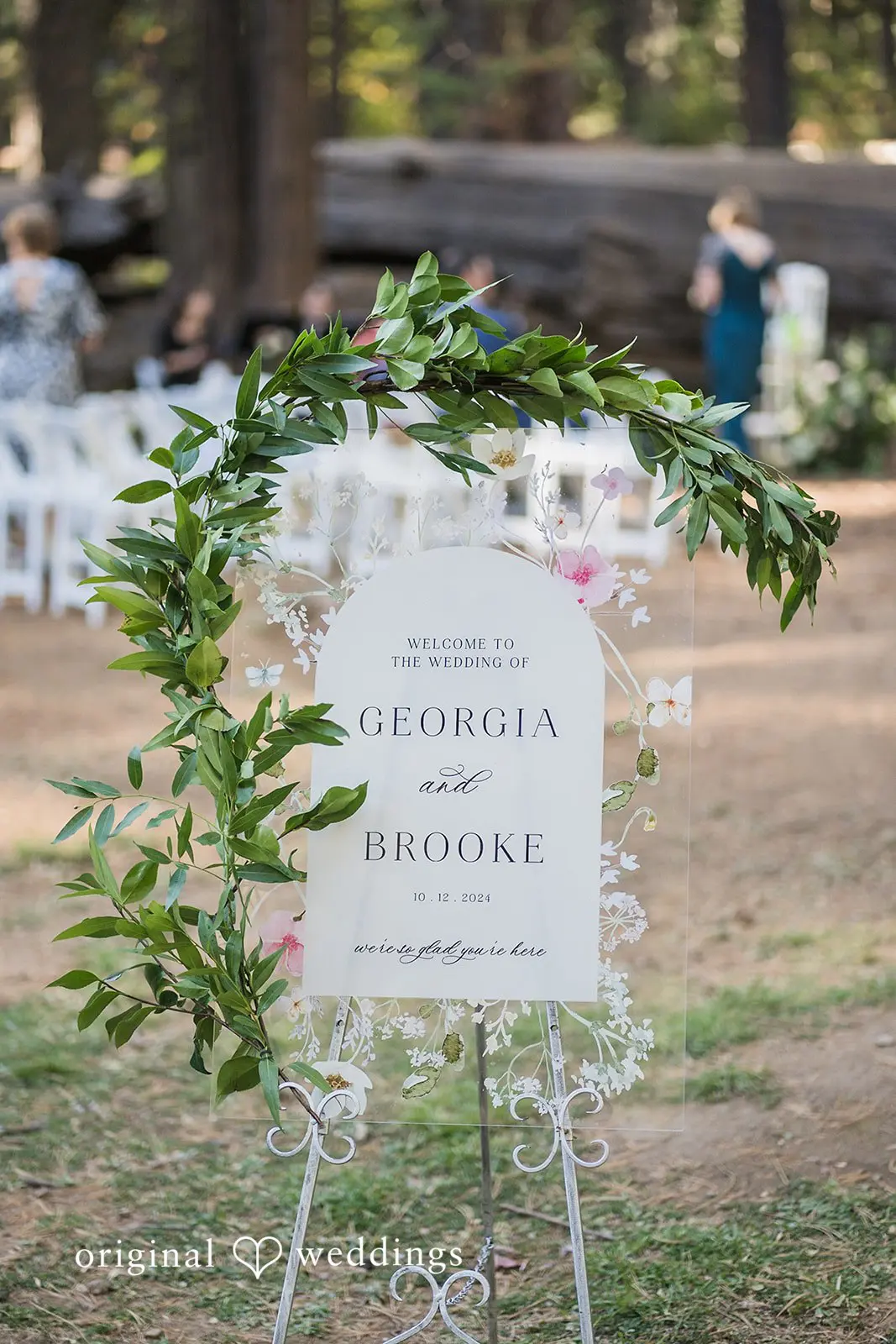 Brooke + Georgia California Backyard Wedding // Brooke & Georgia -