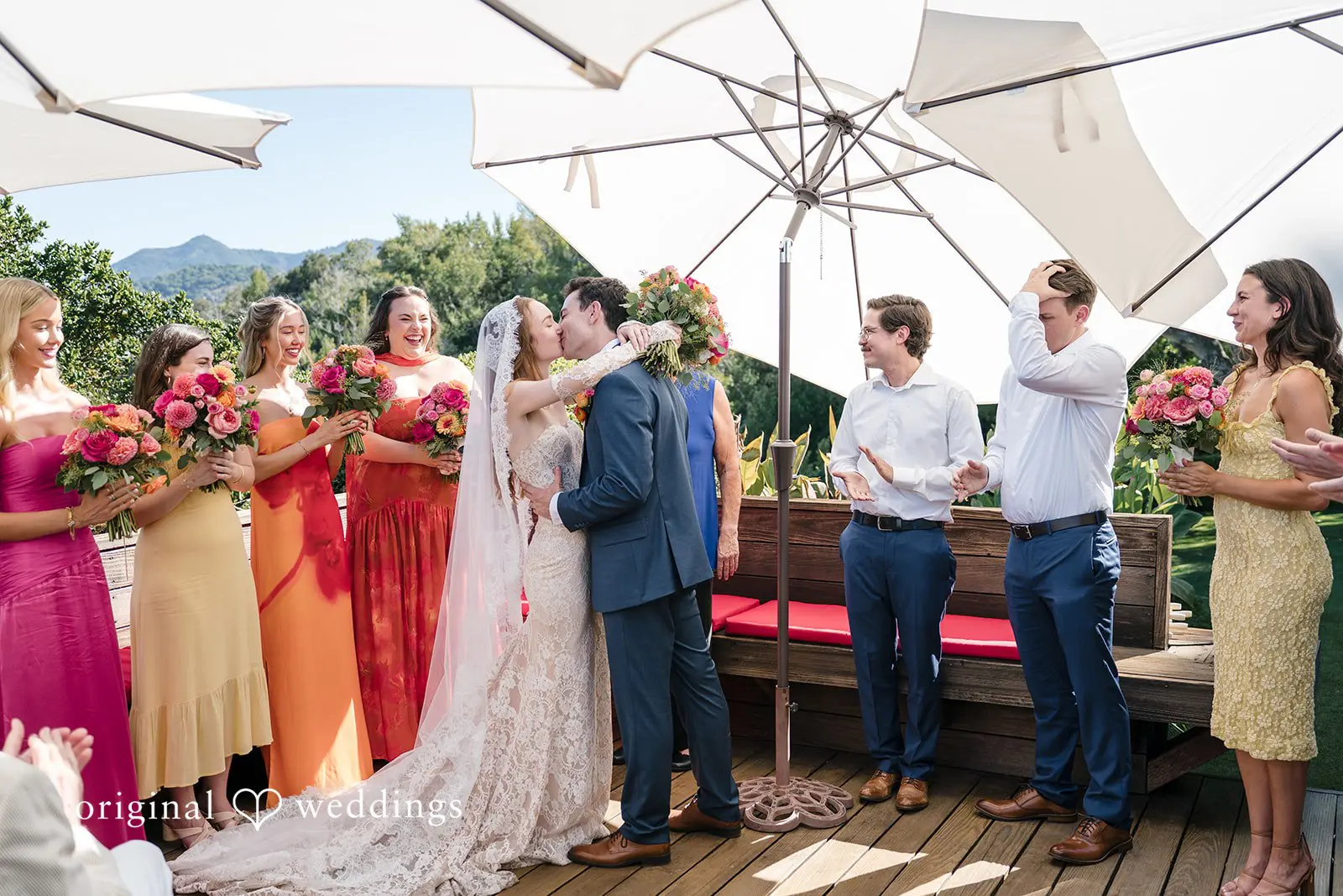 Kate + Eric California Backyard Wedding // Kate & Eric -