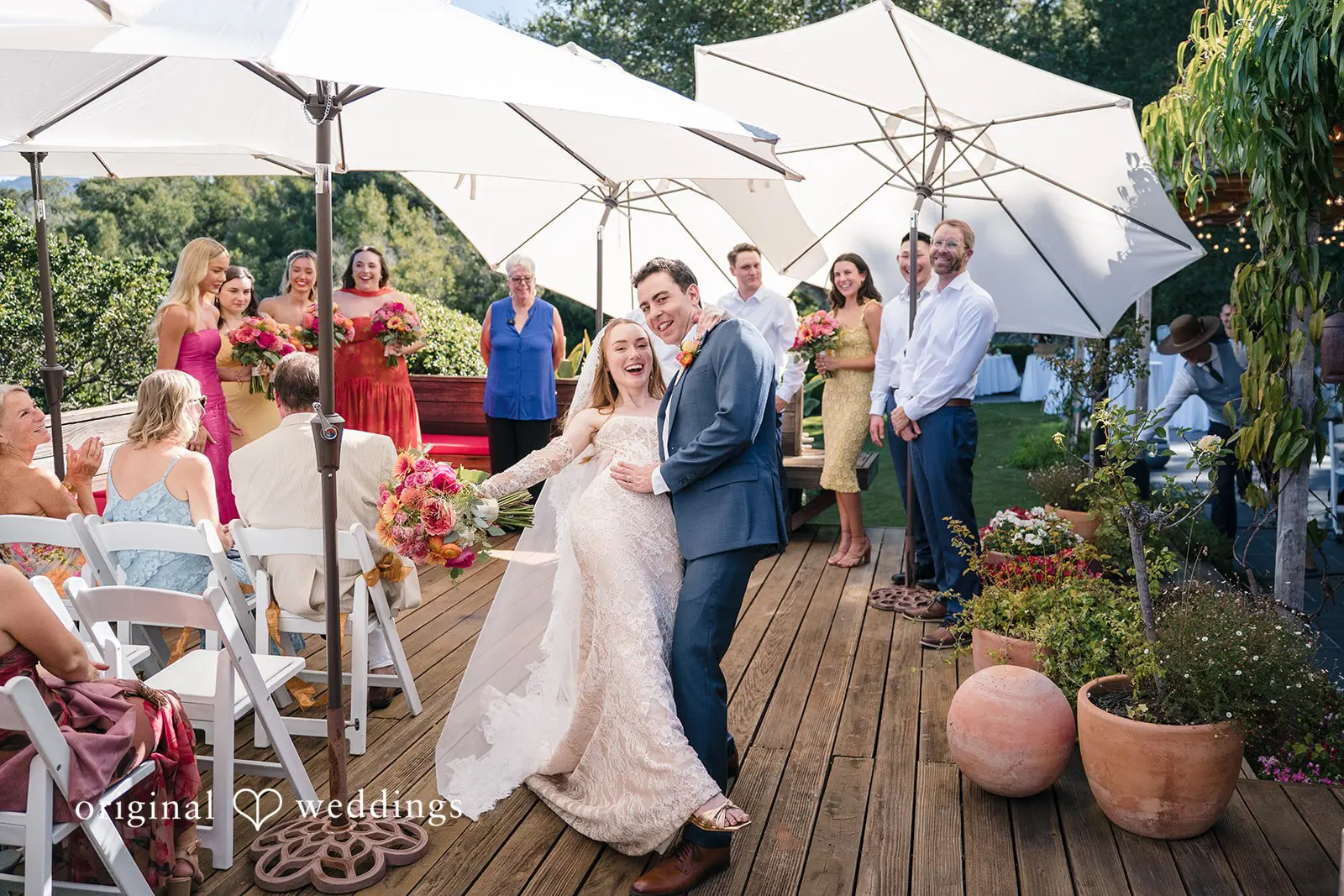 Kate + Eric California Backyard Wedding // Kate & Eric -