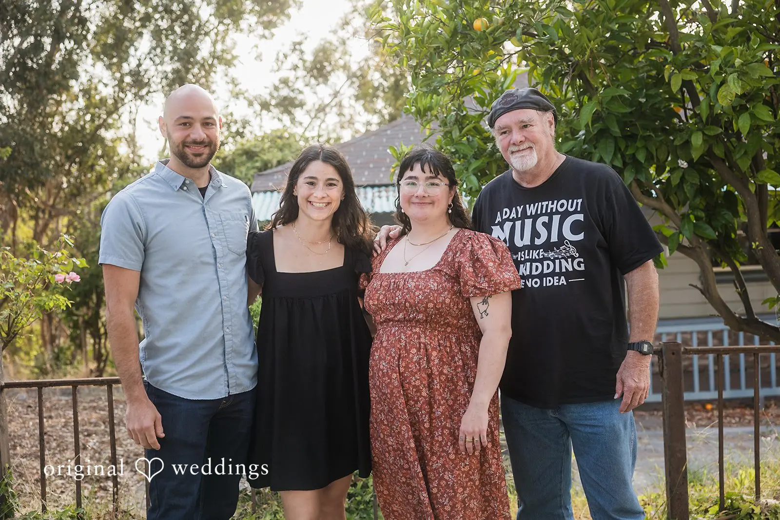 Melissa + Evan California Backyard Wedding // Melissa & Evan -