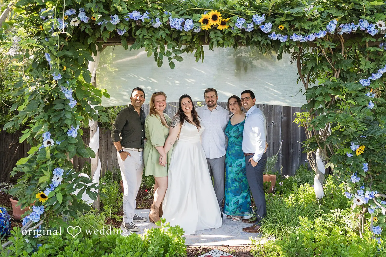 Paz + Jake California Backyard Wedding // Paz & Jake -