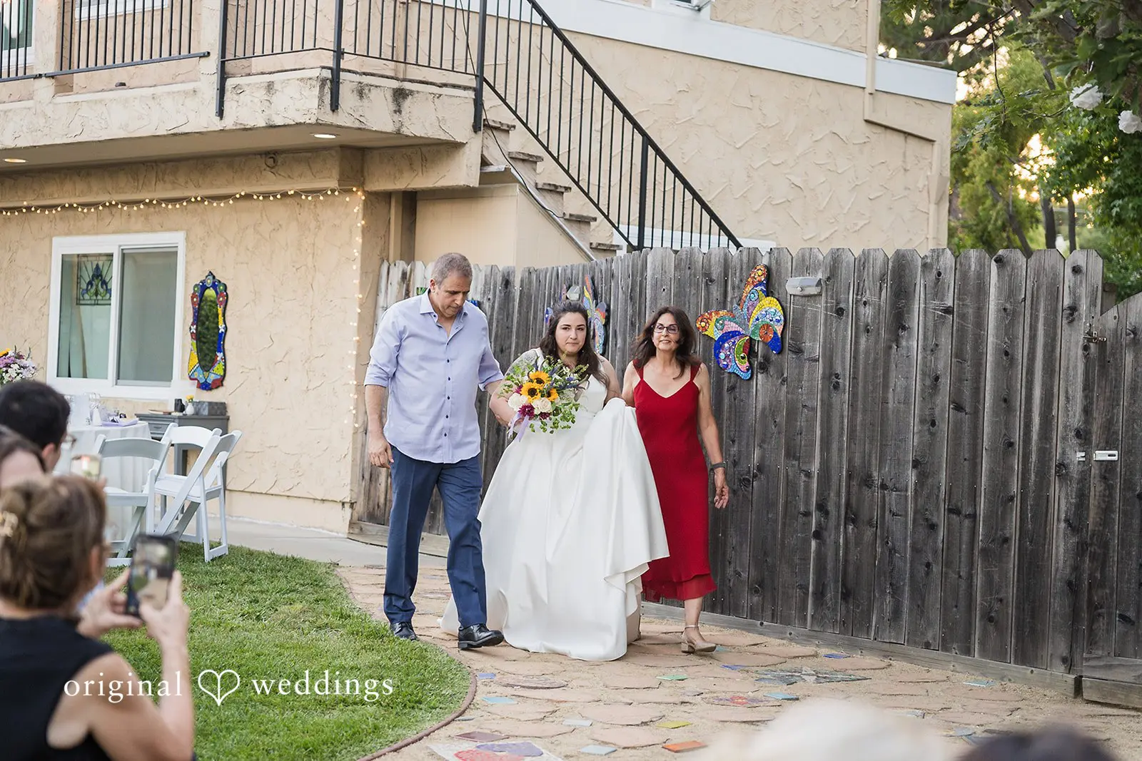 Paz + Jake California Backyard Wedding // Paz & Jake -