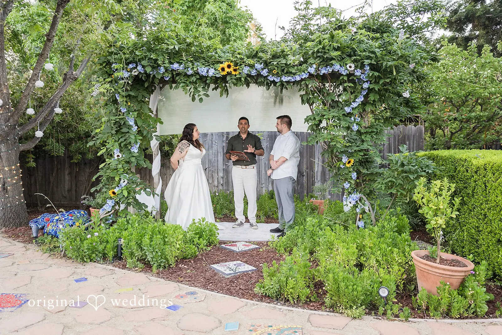 Paz + Jake California Backyard Wedding // Paz & Jake -