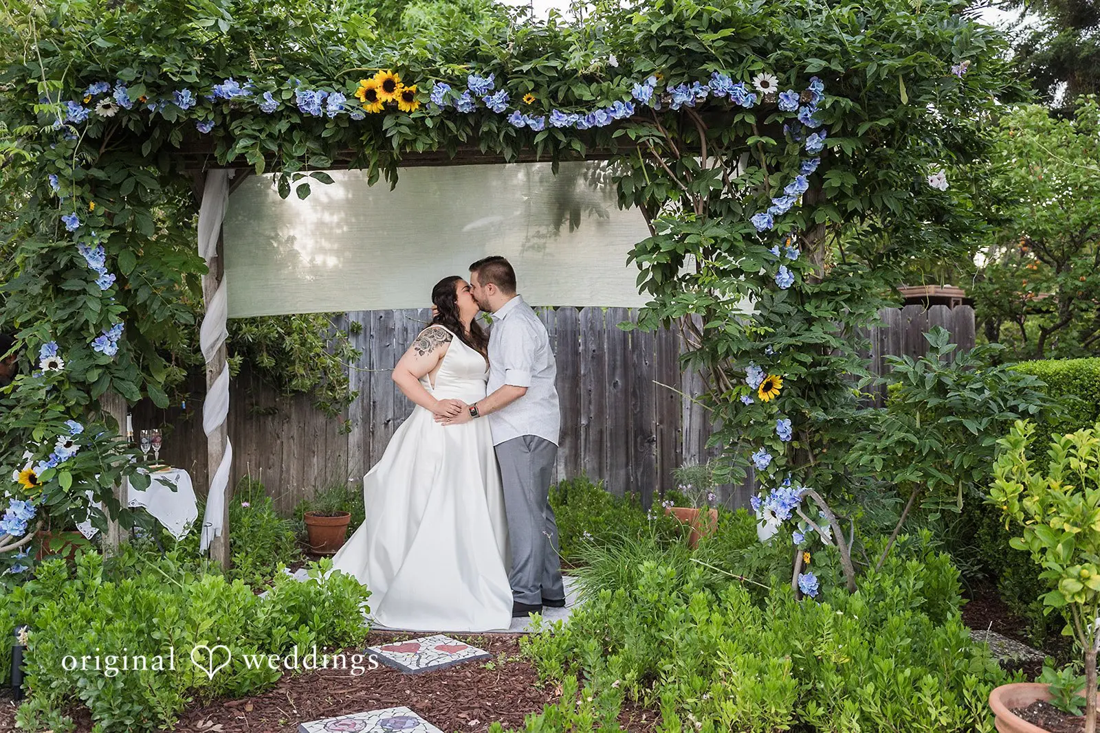 Paz + Jake California Backyard Wedding // Paz & Jake -