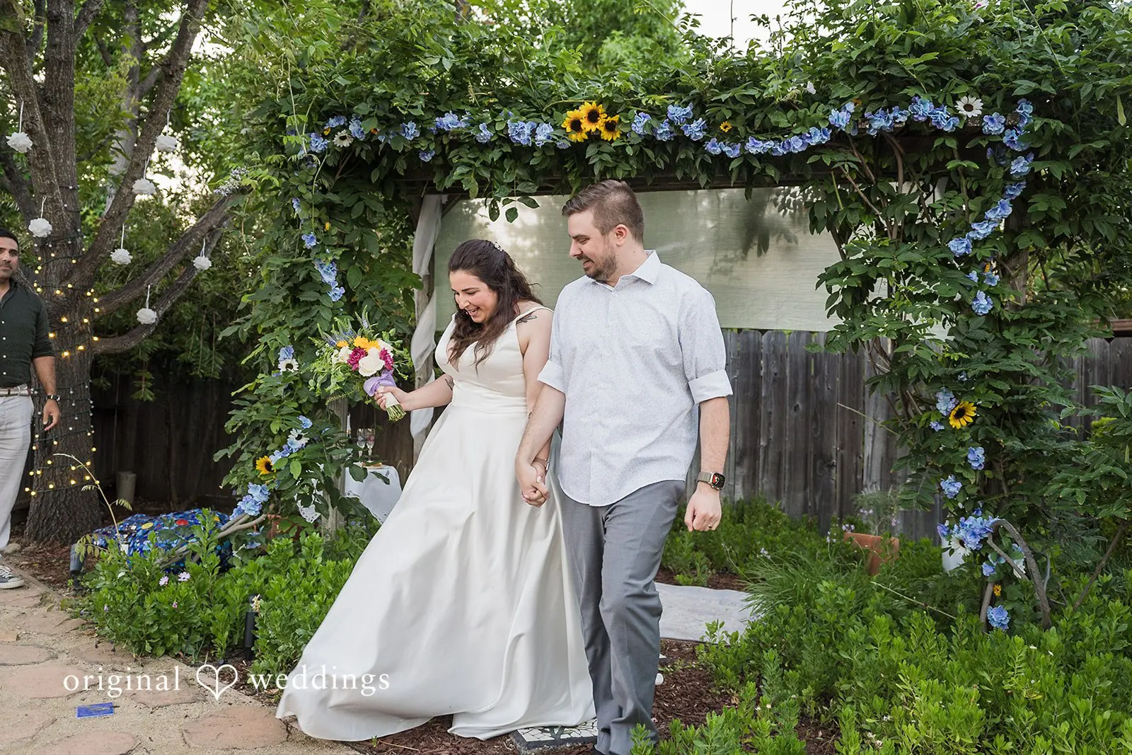 Paz + Jake California Backyard Wedding // Paz & Jake -