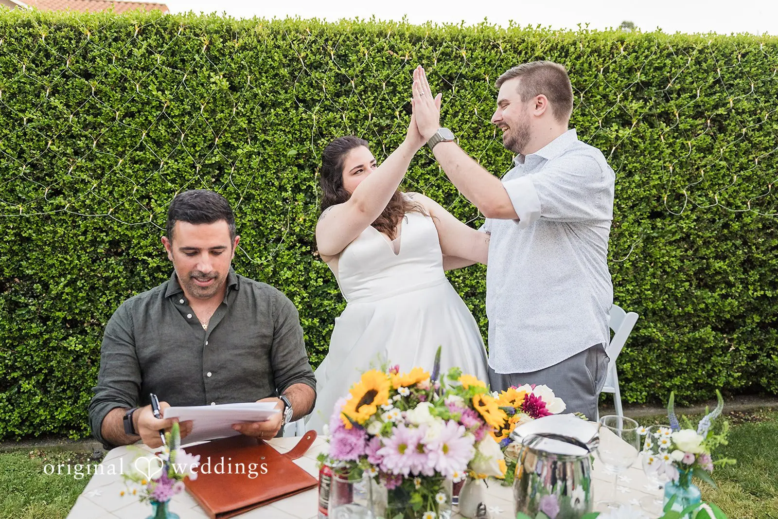 Paz + Jake California Backyard Wedding // Paz & Jake -