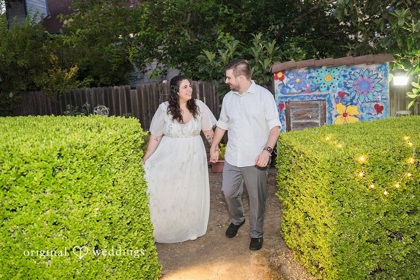 Paz + Jake California Backyard Wedding // Paz & Jake -