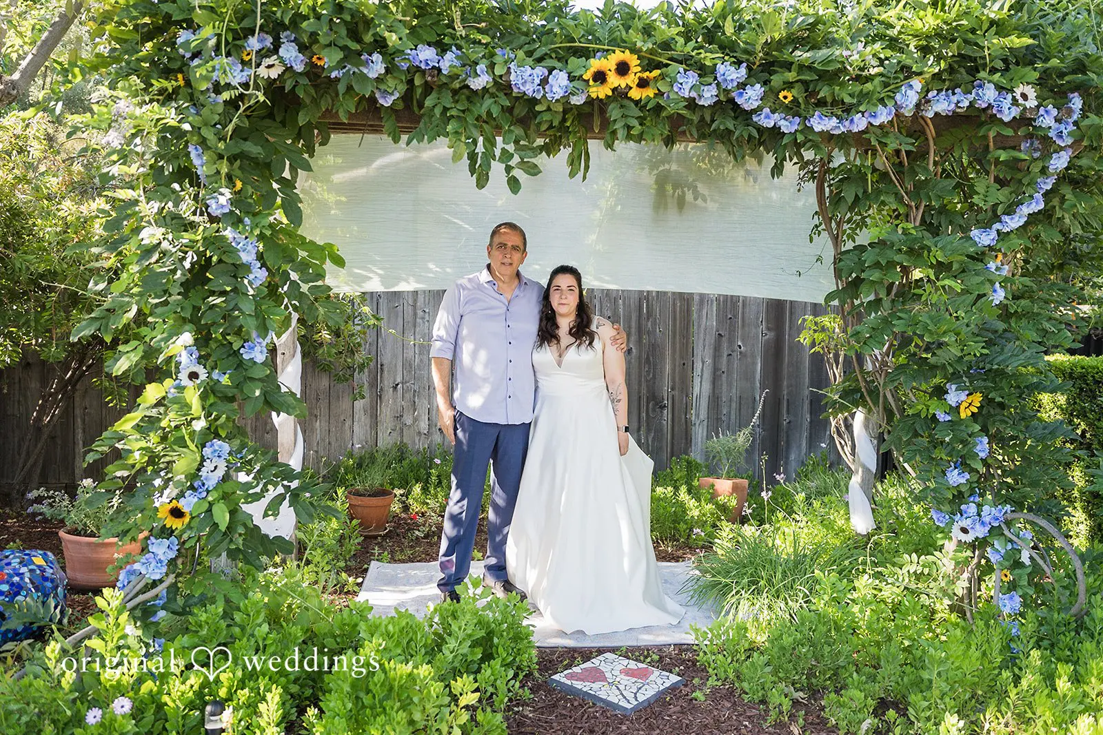 Paz + Jake California Backyard Wedding // Paz & Jake -