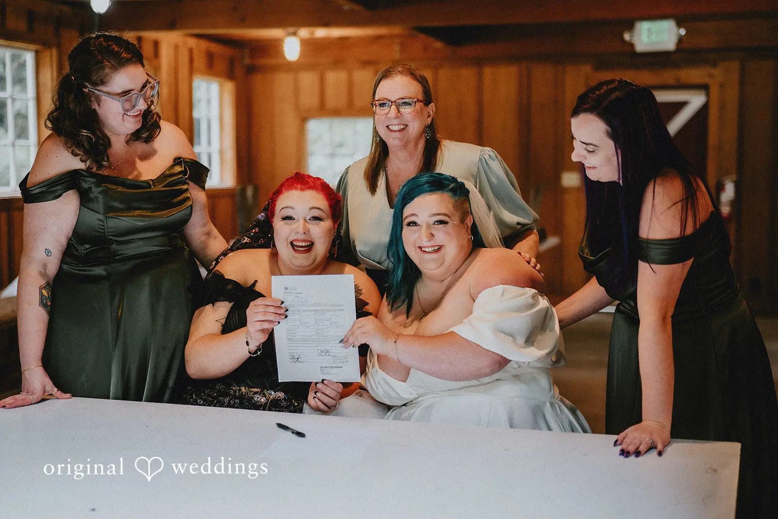 Lauren + Calamity Camp River Ranch Wedding // Lauren & Calamity -