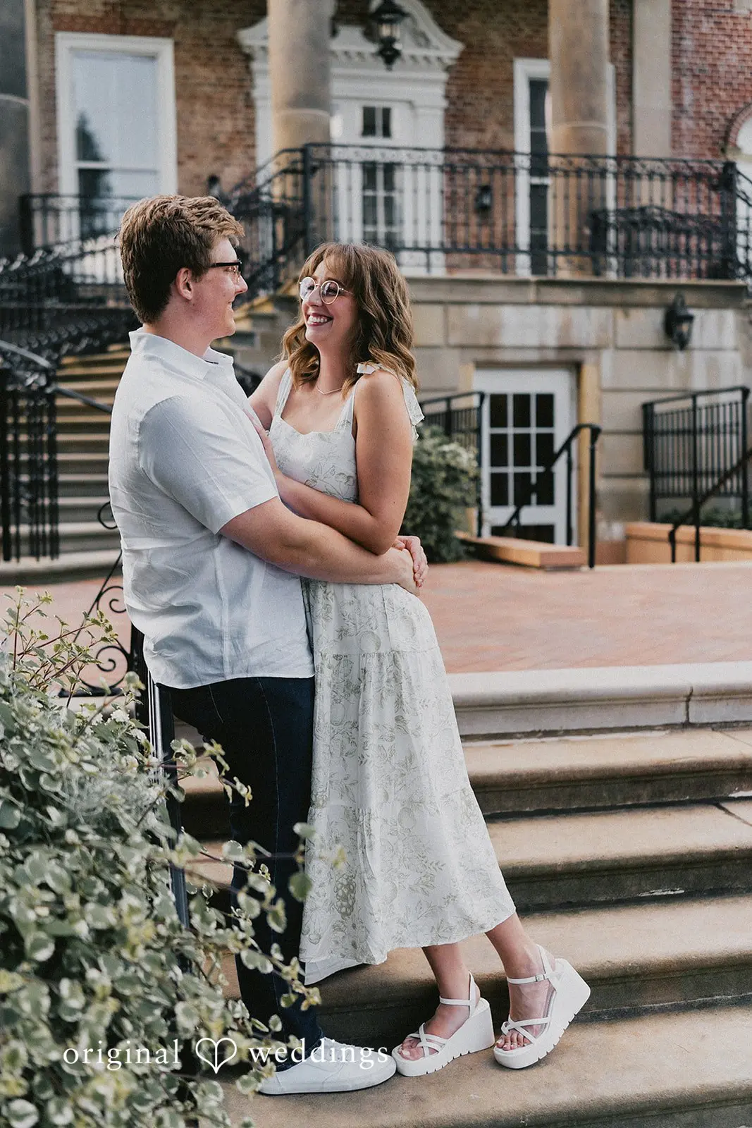 Olivia + Collin Cantigny Park Engagement // Olivia & Collin -