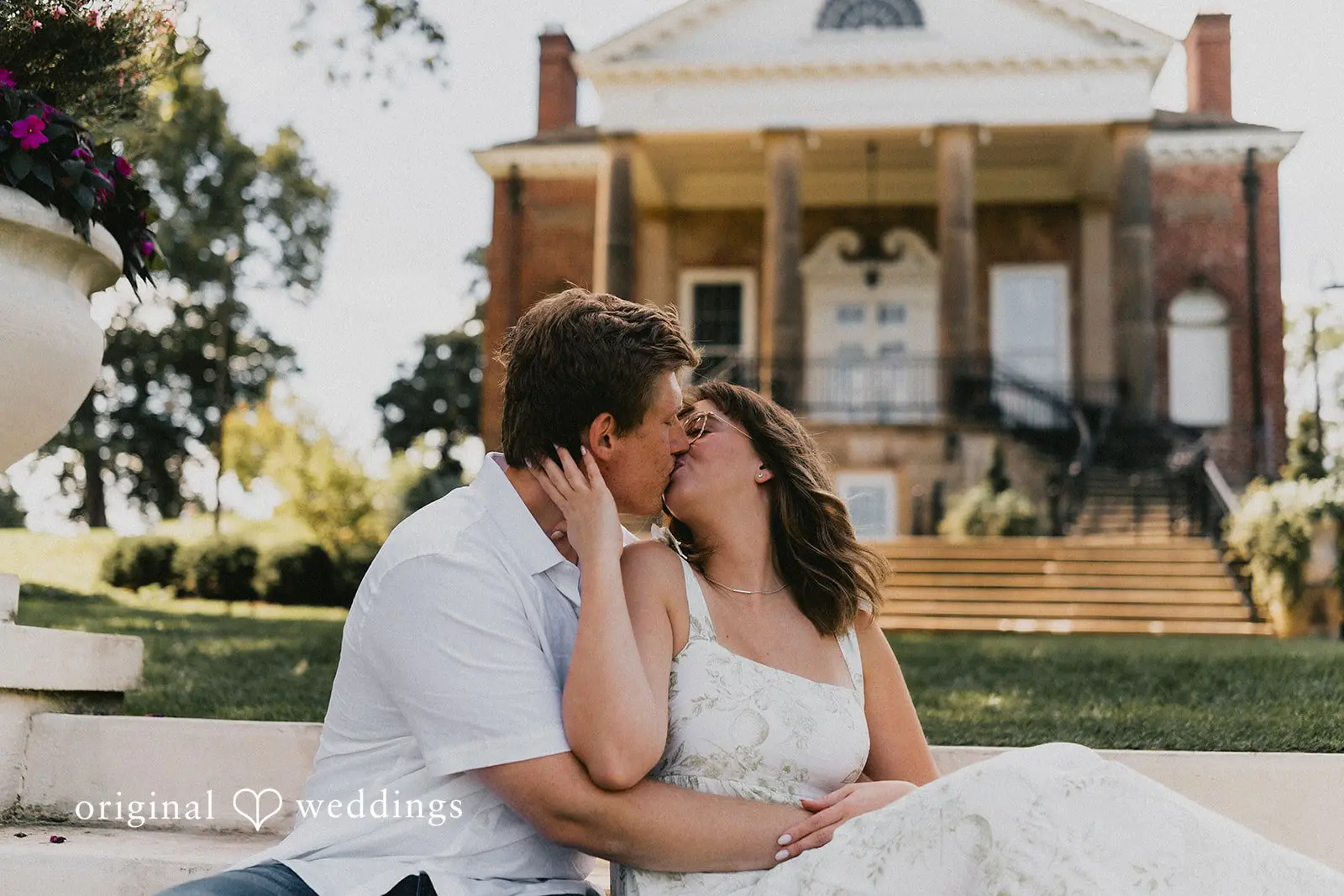 Olivia + Collin Cantigny Park Engagement // Olivia & Collin -