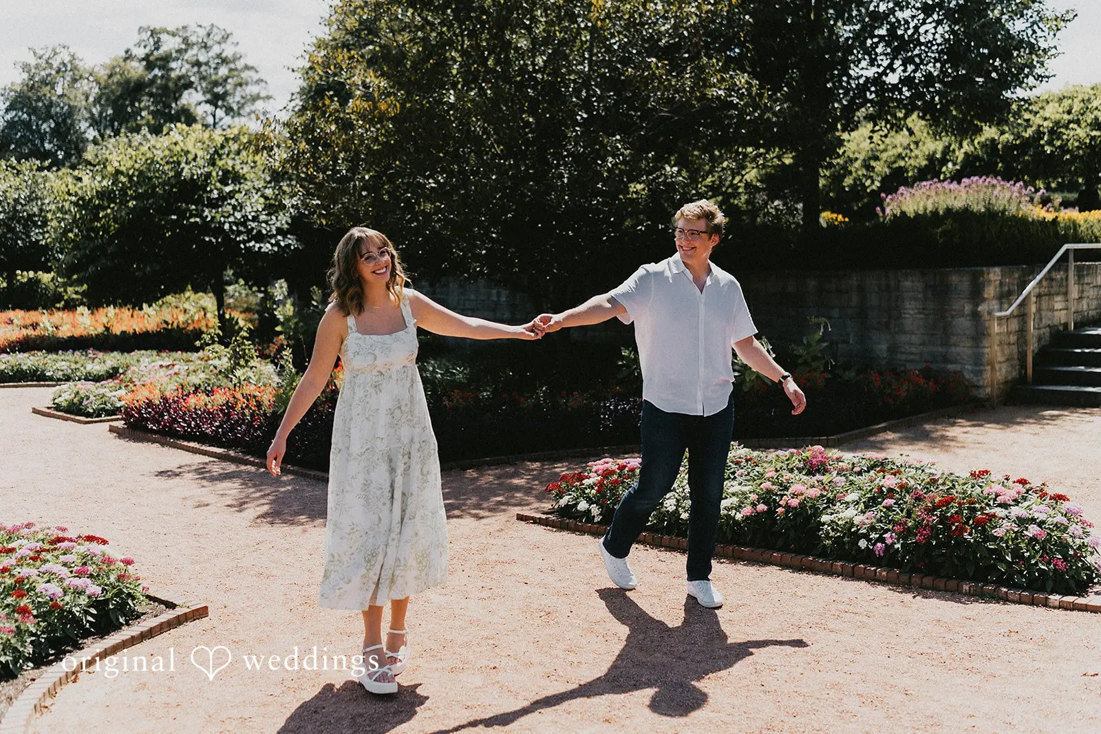 Olivia + Collin Cantigny Park Engagement // Olivia & Collin -