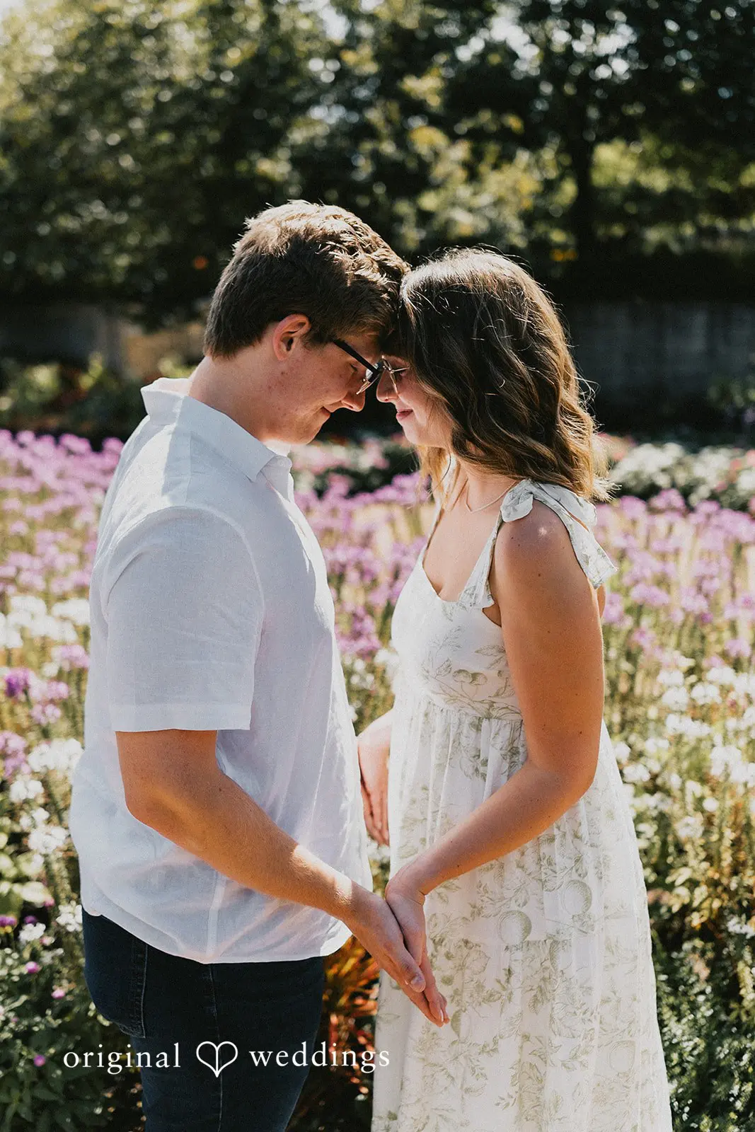 Olivia + Collin Cantigny Park Engagement // Olivia & Collin -