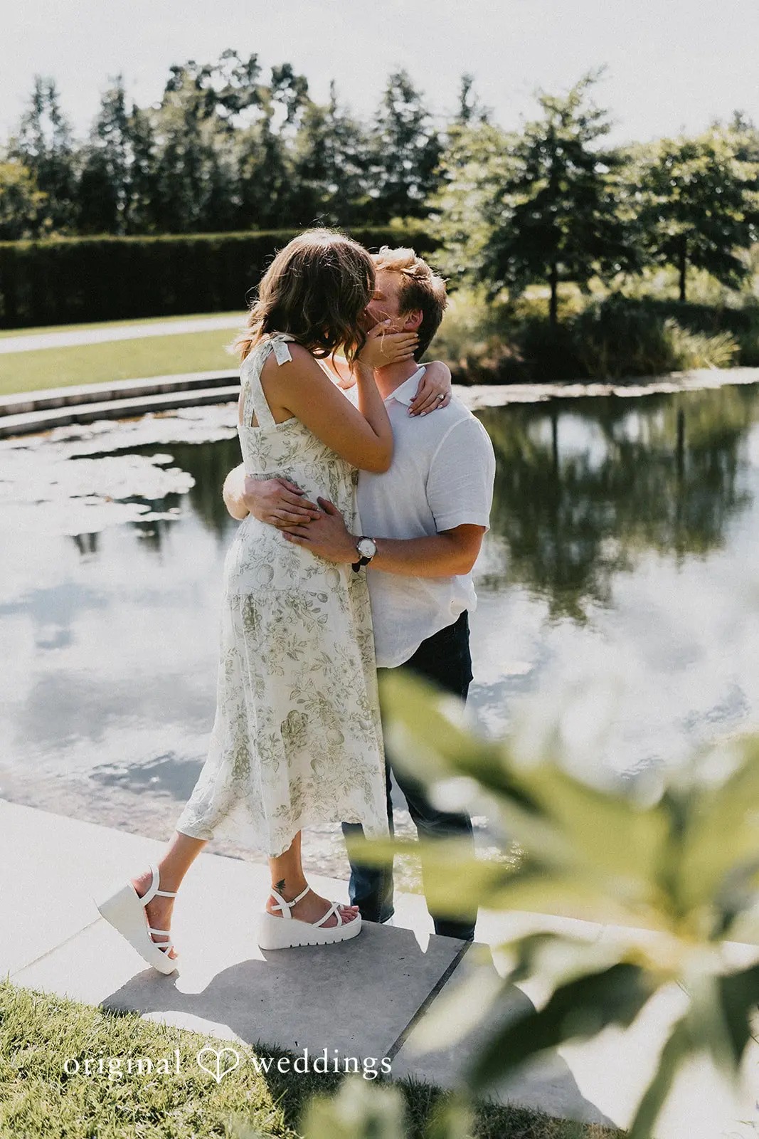 Olivia + Collin Cantigny Park Engagement // Olivia & Collin -
