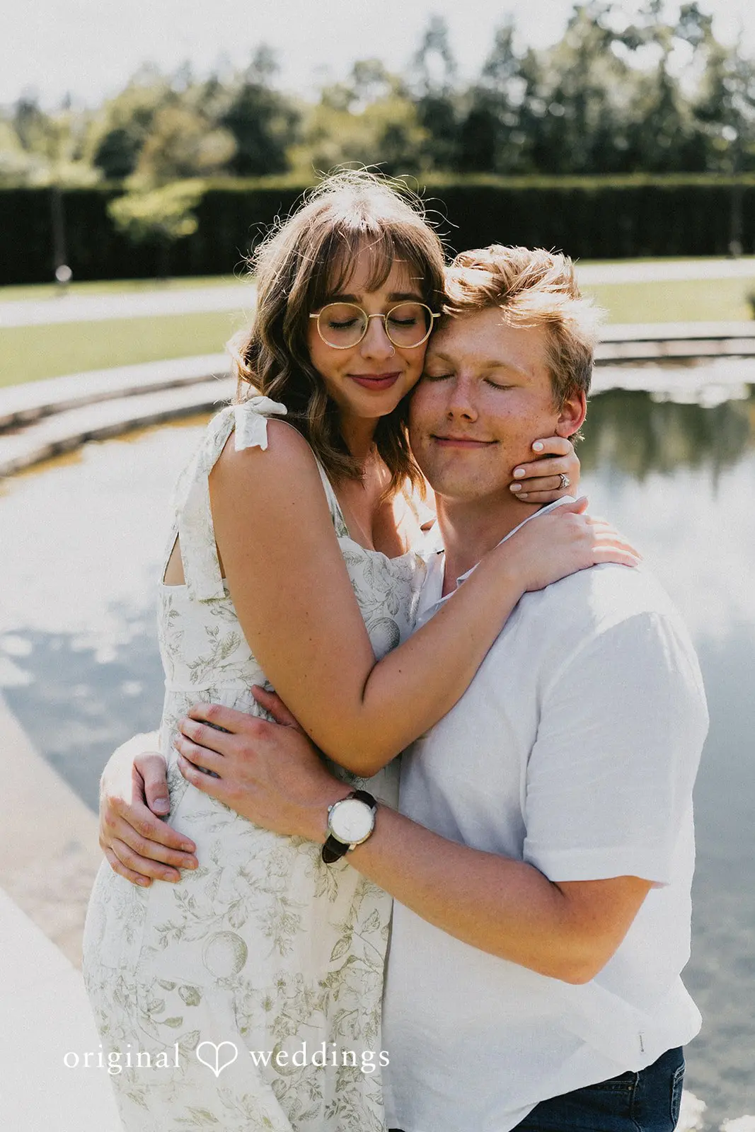 Olivia + Collin Cantigny Park Engagement // Olivia & Collin -