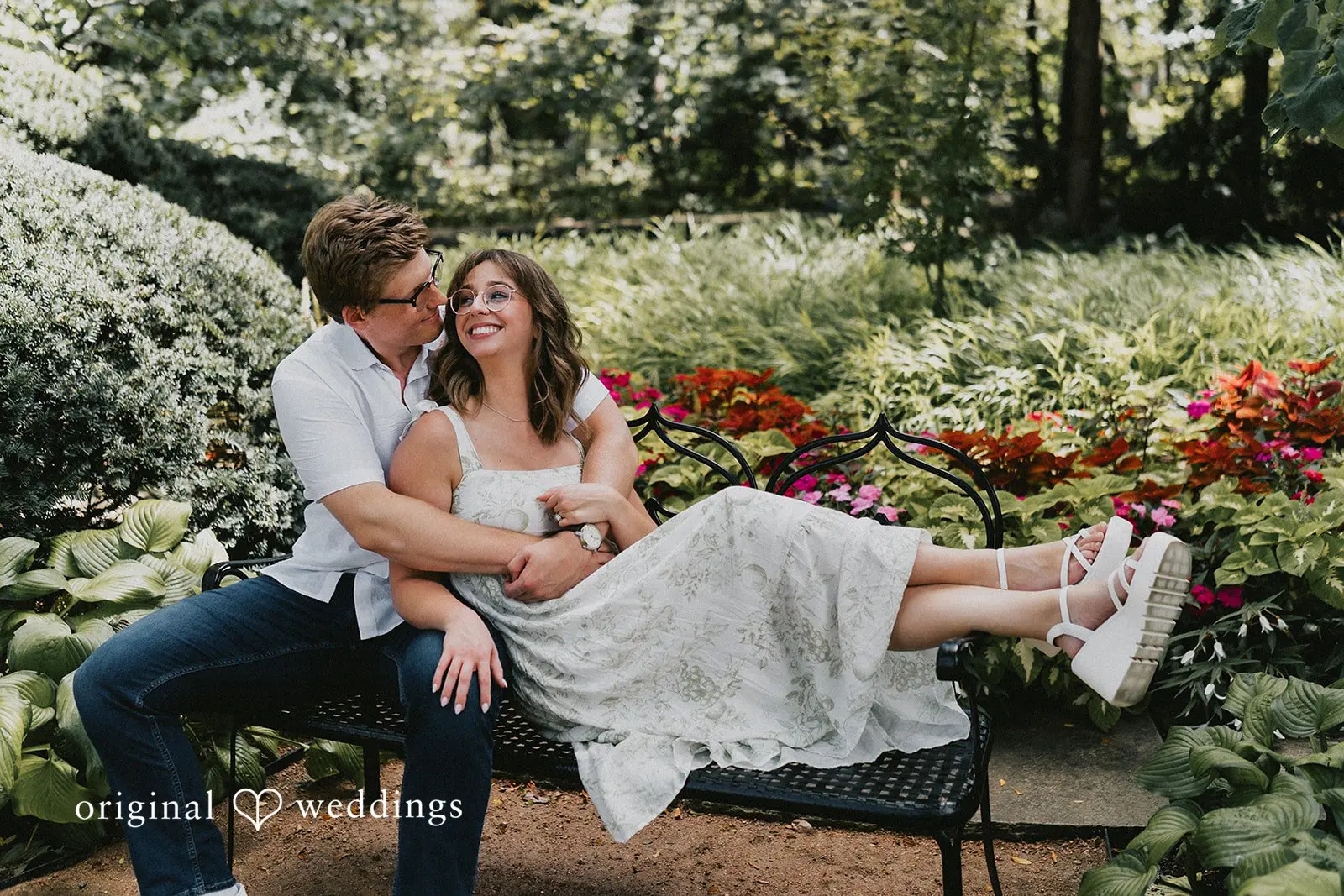 Olivia + Collin Cantigny Park Engagement // Olivia & Collin -