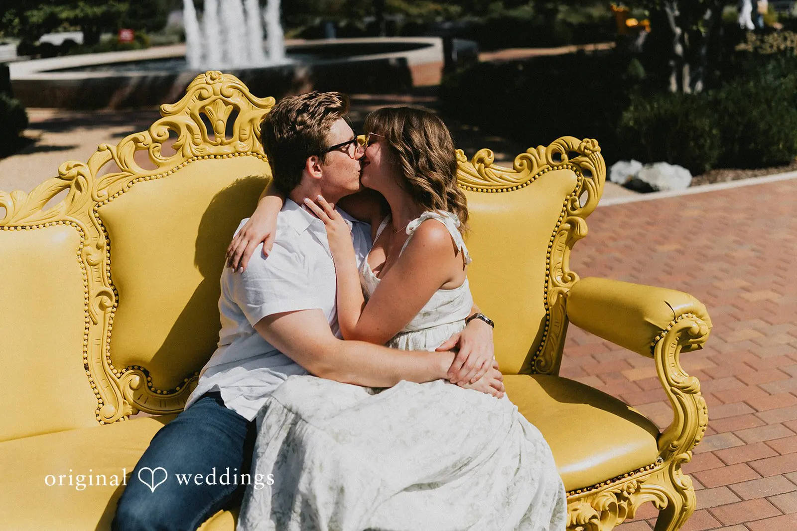 Olivia + Collin Cantigny Park Engagement // Olivia & Collin -