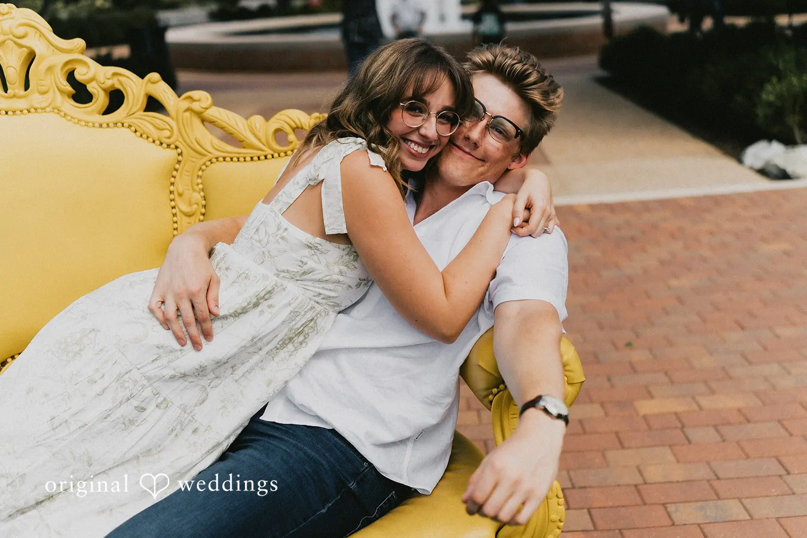 Olivia + Collin Cantigny Park Engagement // Olivia & Collin -