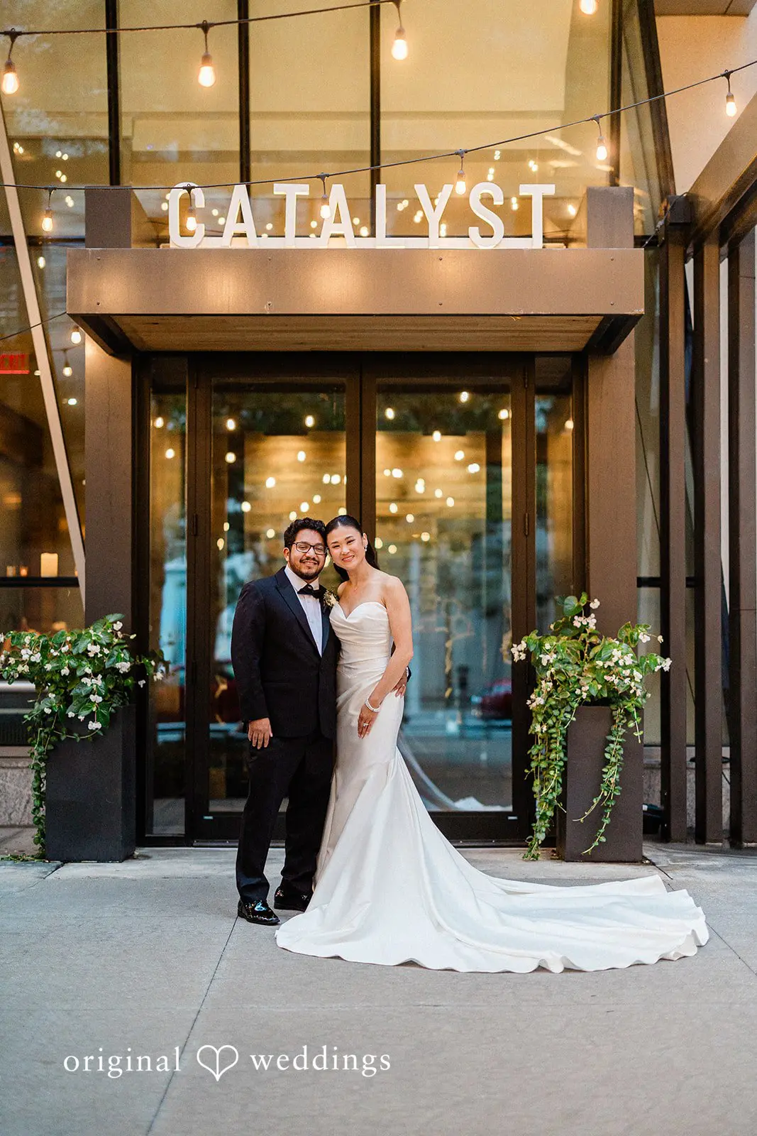Catalyst Restaurant Wedding // Caroline & Mario -