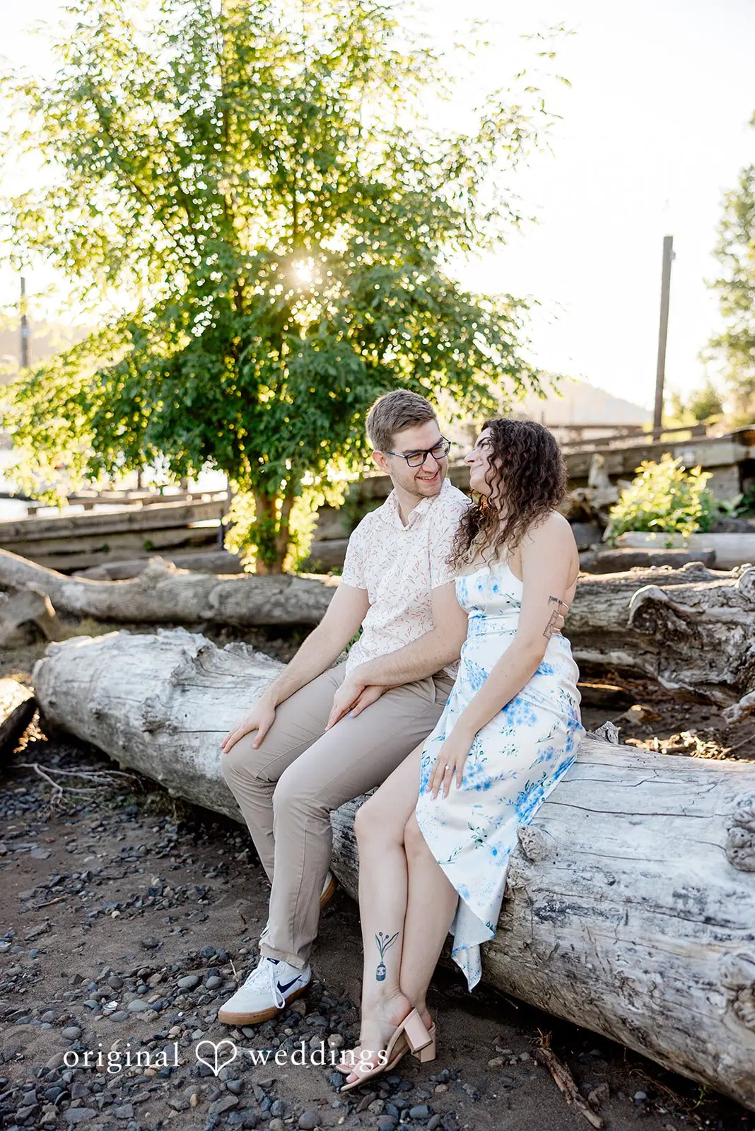 Gabriel + Destiny Cathedral Park Engagement // Gabriel & Destiny -