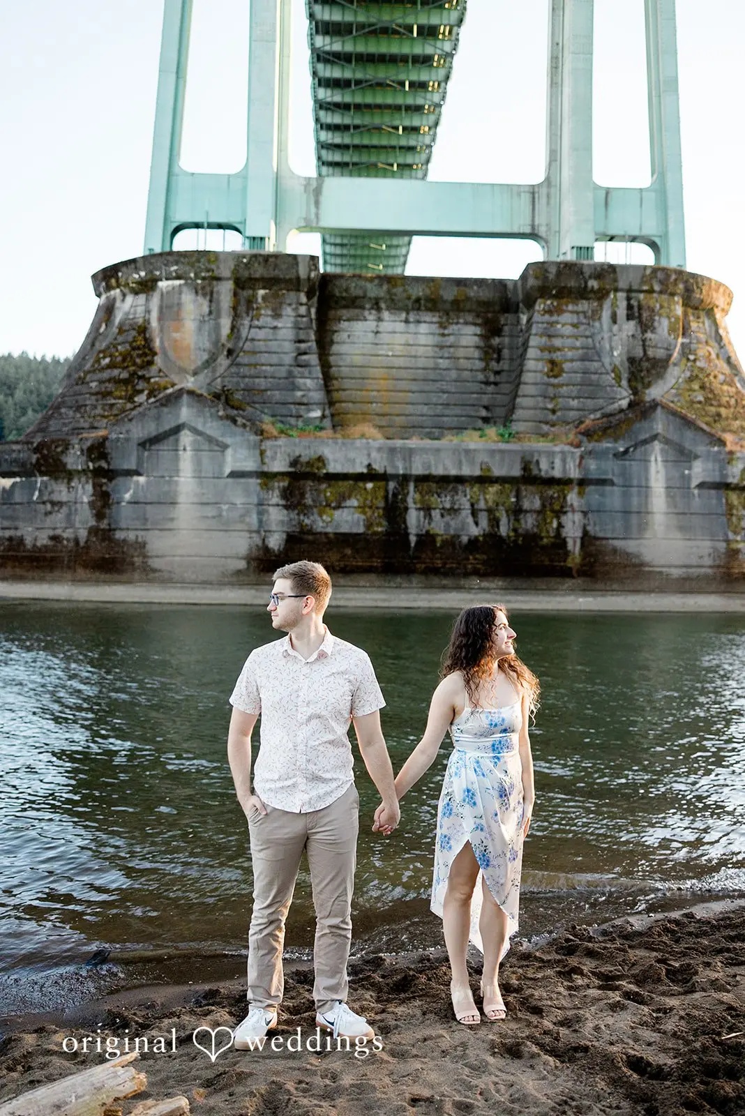 Gabriel + Destiny Cathedral Park Engagement // Gabriel & Destiny -