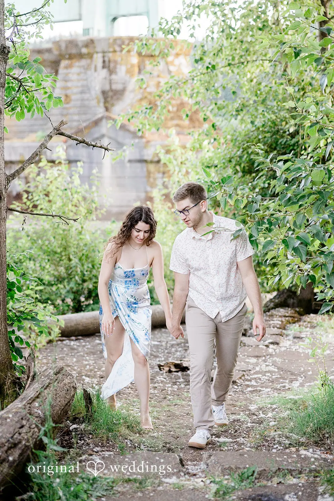 Gabriel + Destiny Cathedral Park Engagement // Gabriel & Destiny -