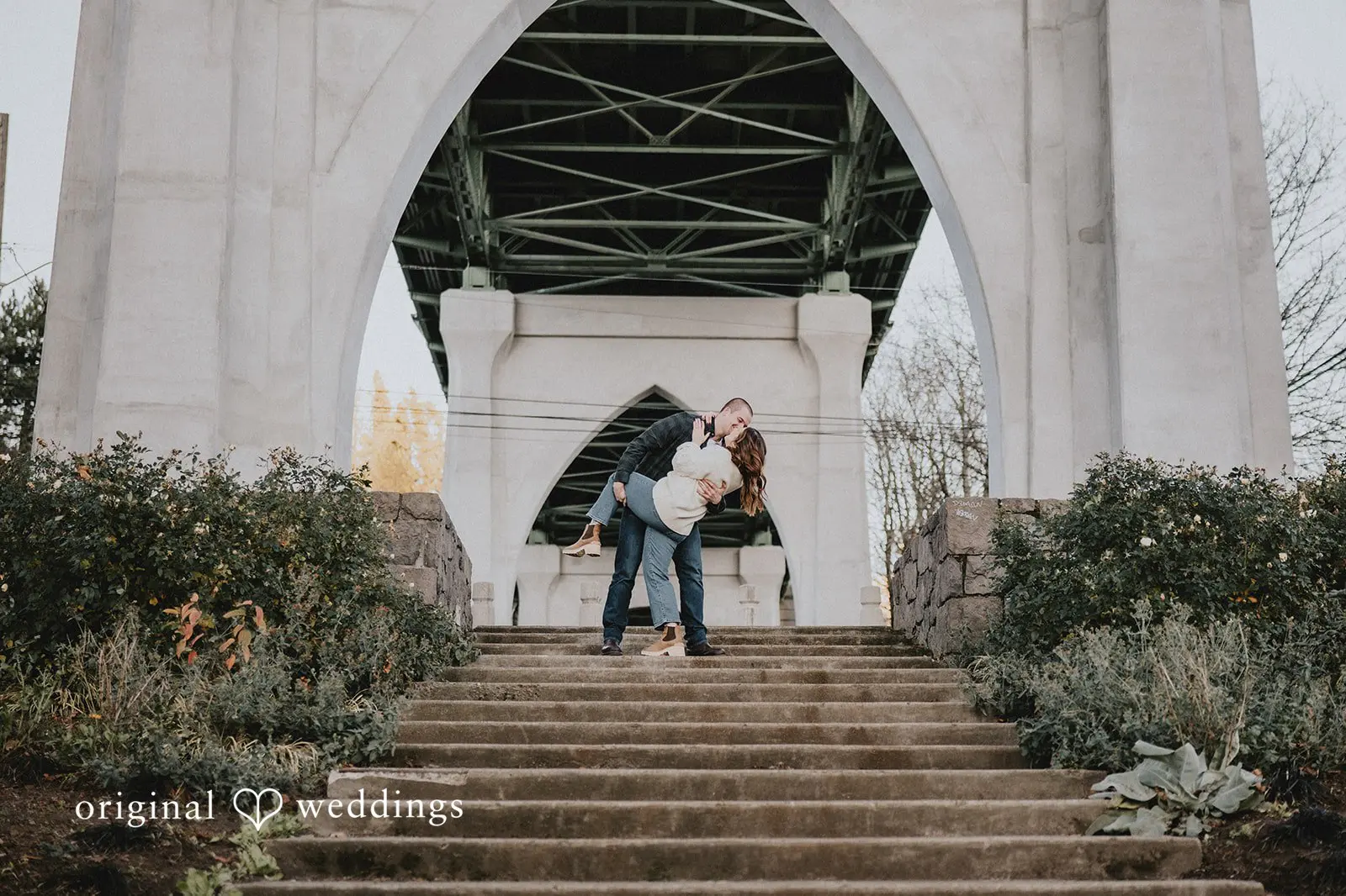 Cathedral Park Engagement // Maddie & Bryce -