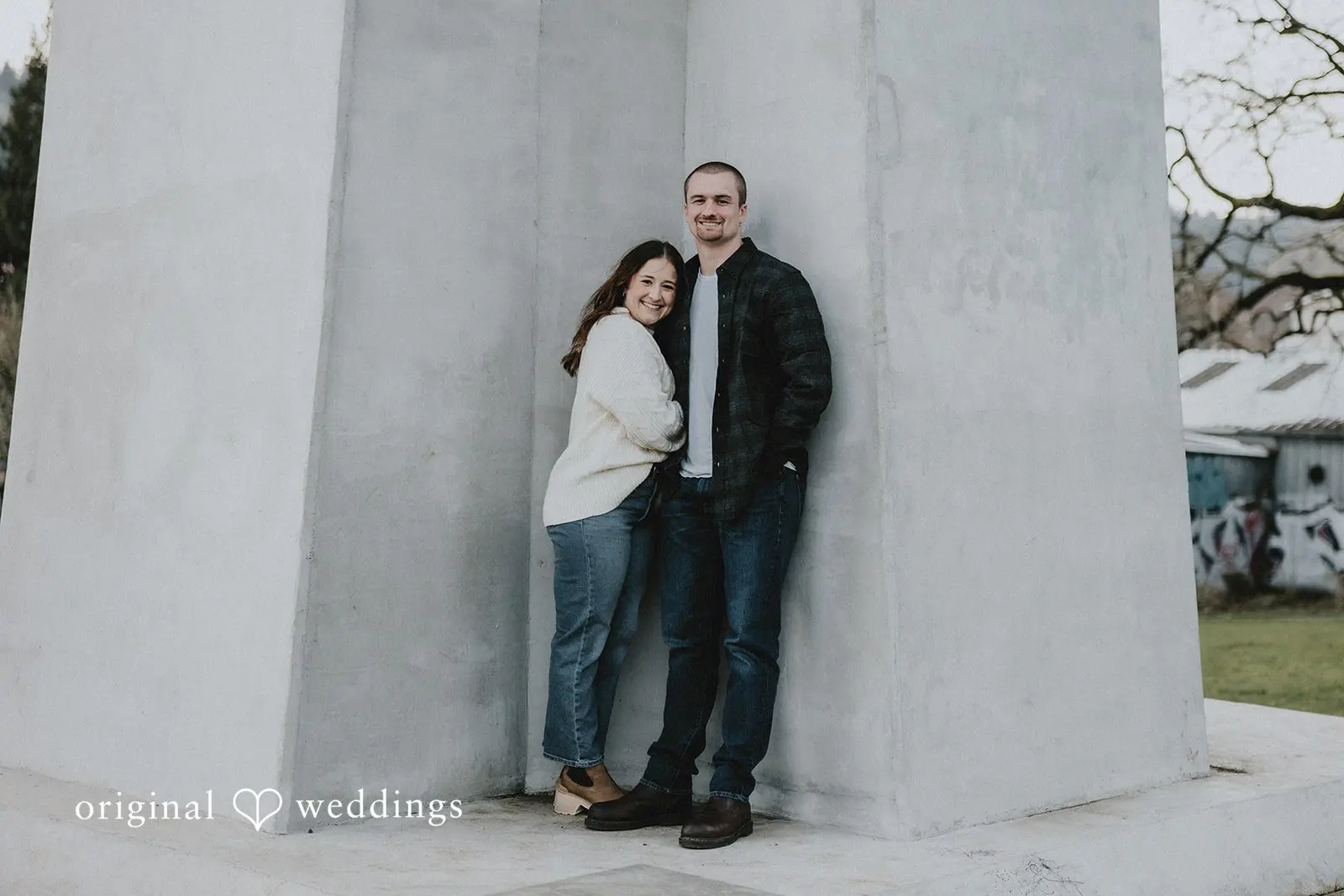 Cathedral Park Engagement // Maddie & Bryce -