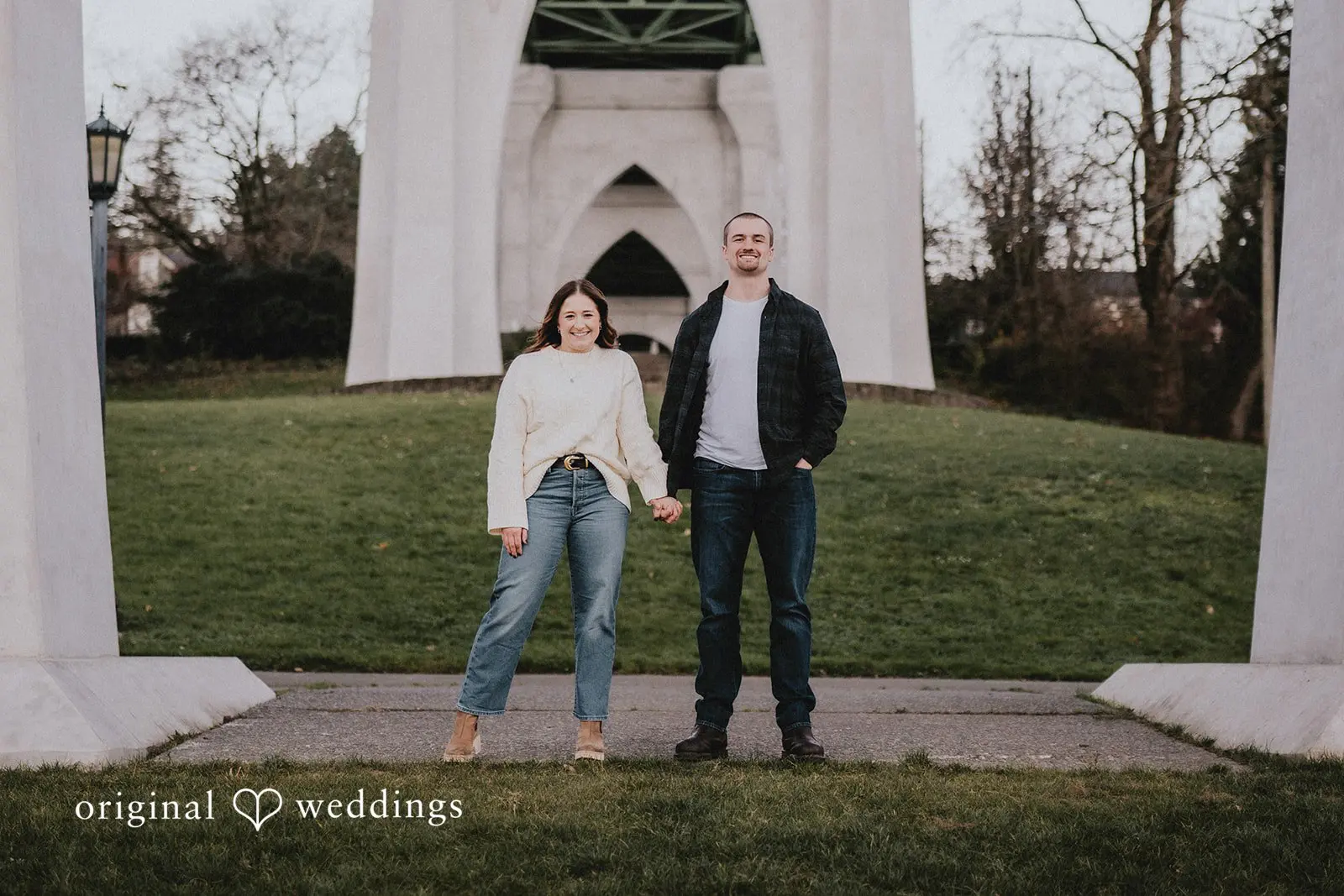 Cathedral Park Engagement // Maddie & Bryce -