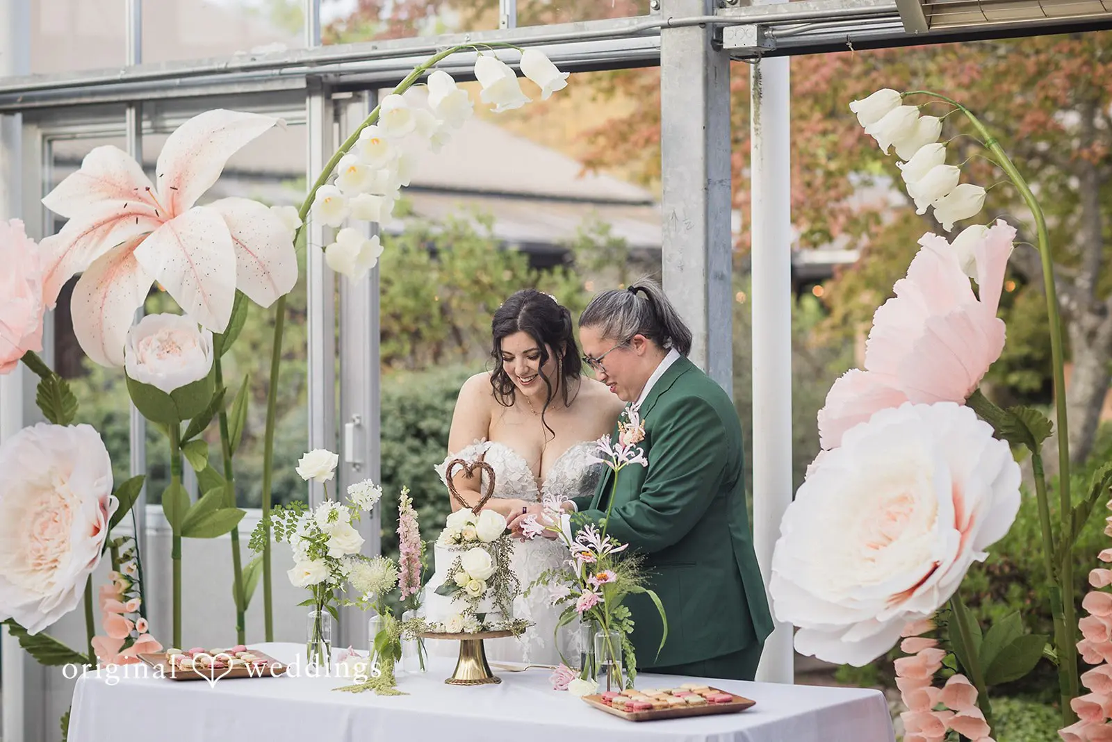 NoyNoy + Brishae Center of Urban Horticulture Wedding // NoyNoy & Brishae -