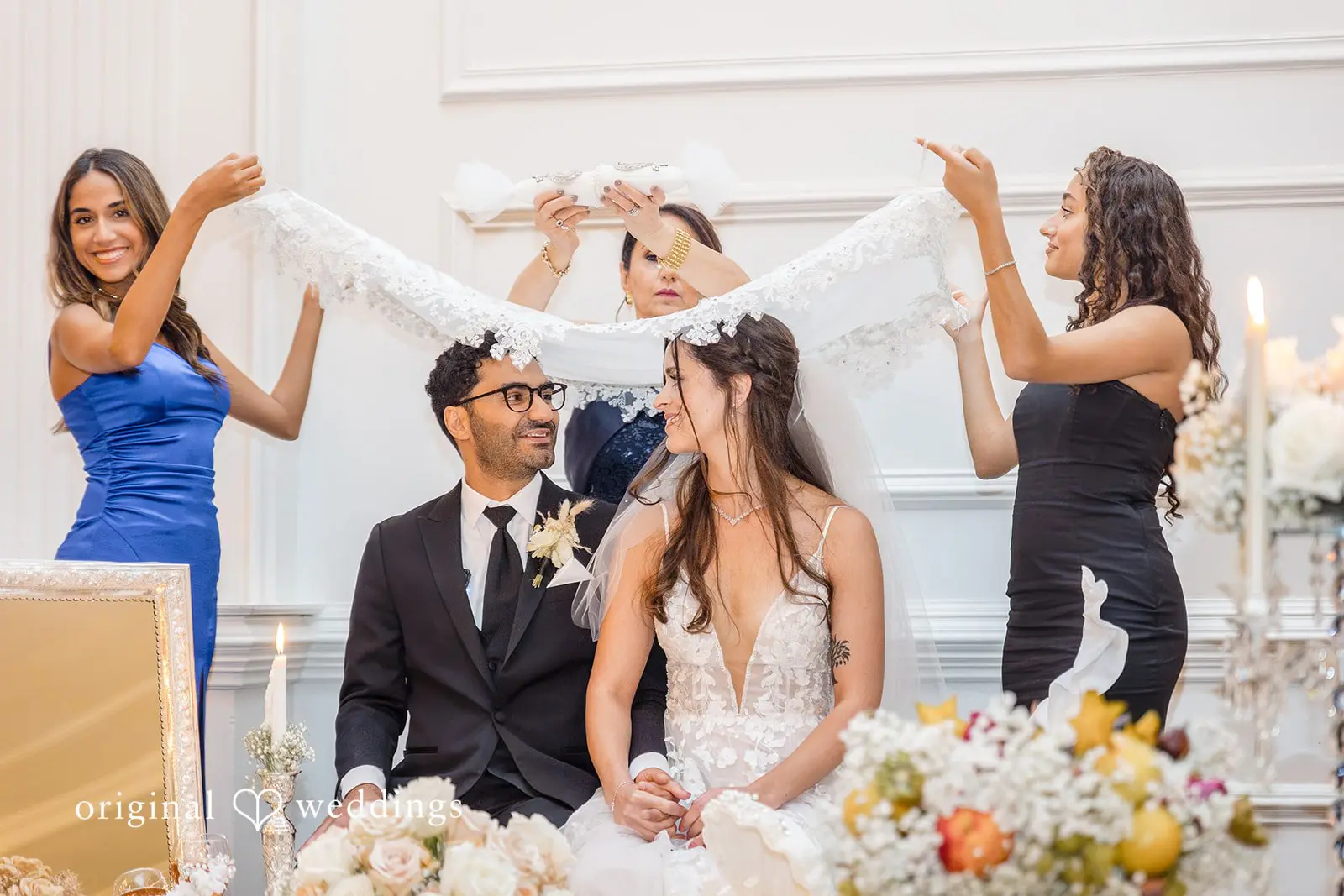 Cescaphe Ballroom Wedding//Adrienne & Ali -