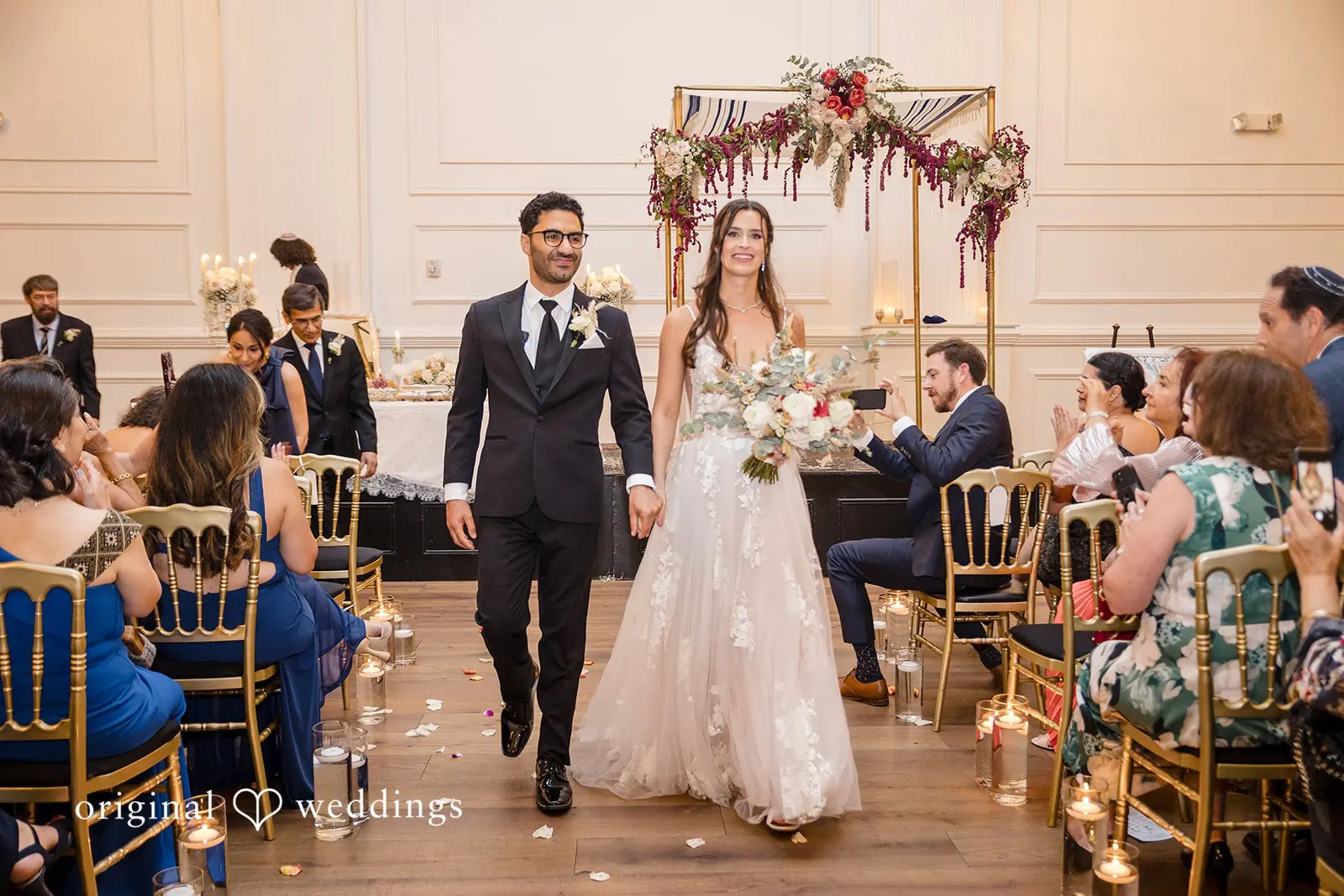 Cescaphe Ballroom Wedding//Adrienne & Ali -