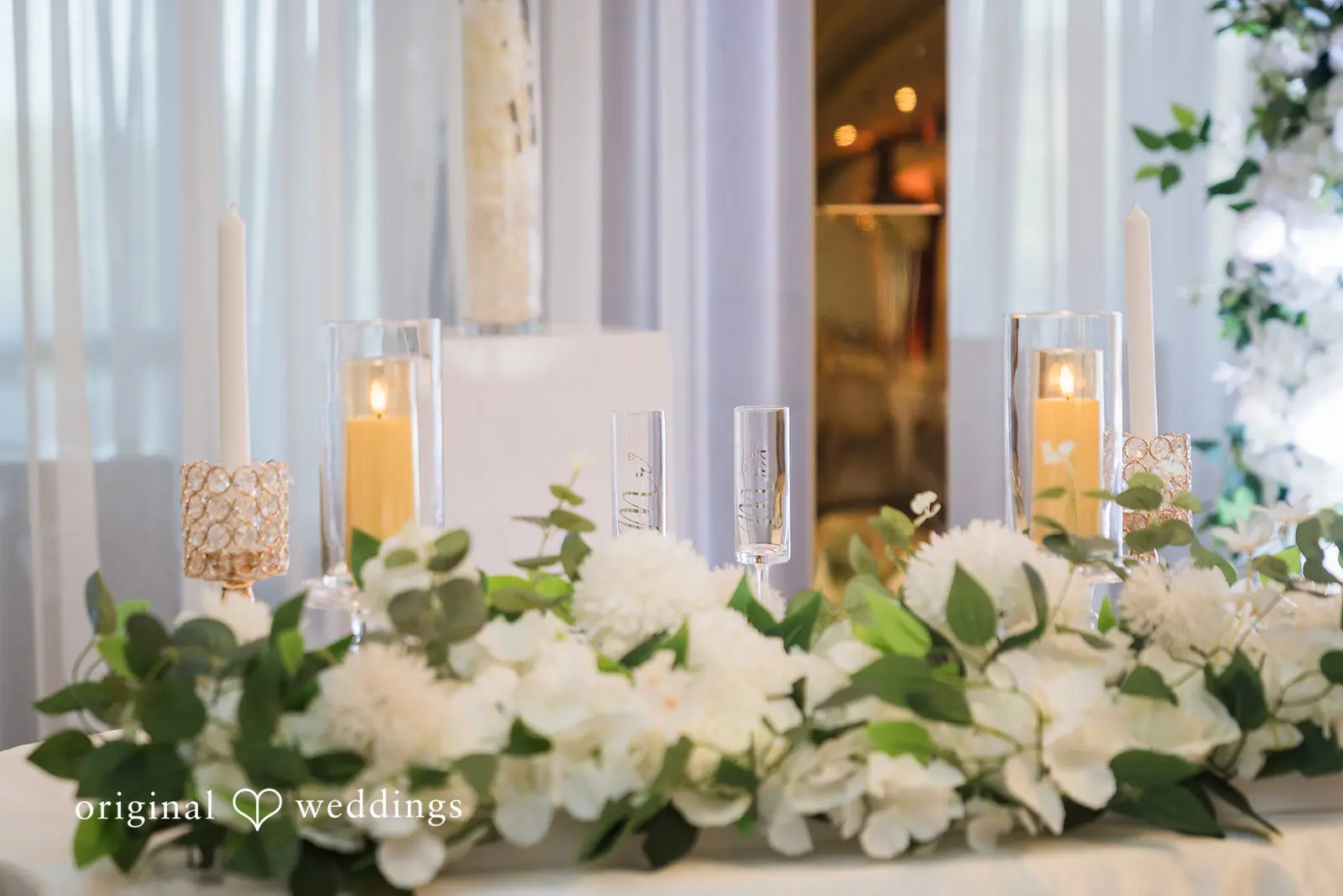 Jalal + Adeja Cherry Blossom Banquet Hall Wedding // Jalal & Adeja -