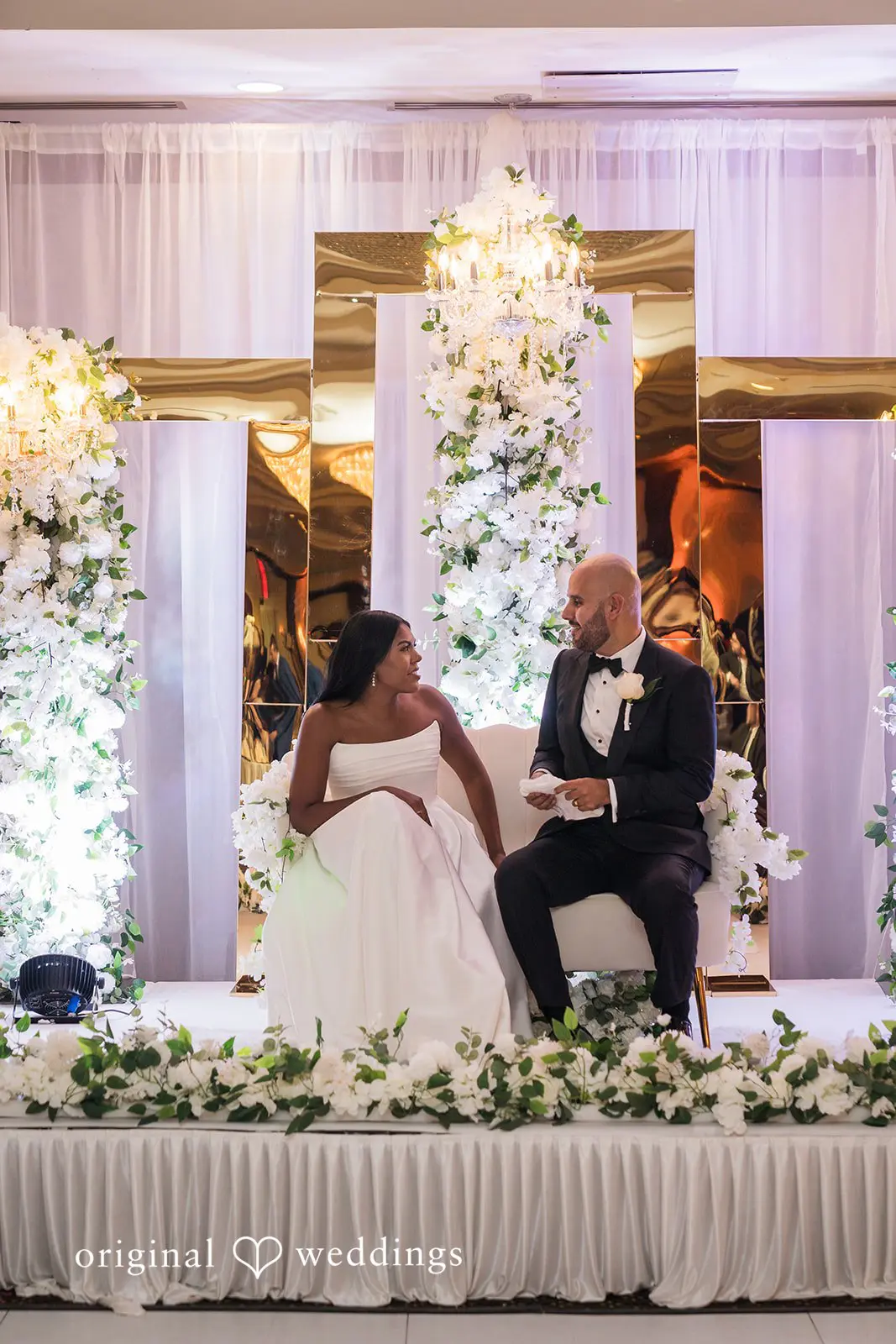 Jalal + Adeja Cherry Blossom Banquet Hall Wedding // Jalal & Adeja -