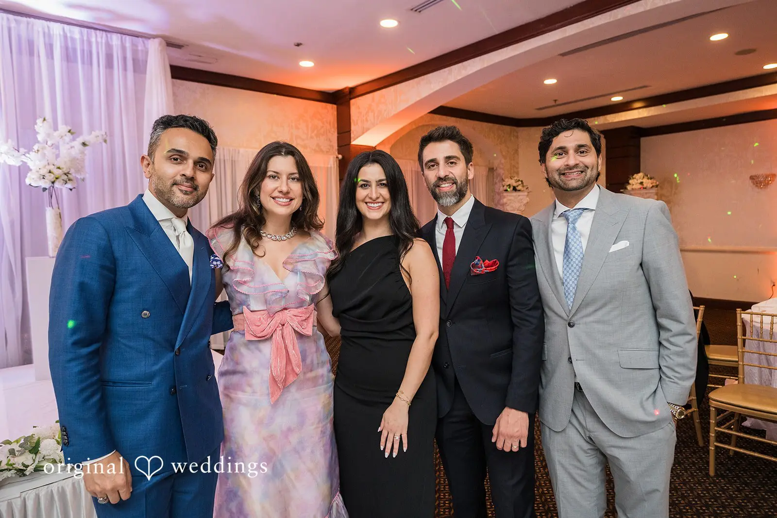 Jalal + Adeja Cherry Blossom Banquet Hall Wedding // Jalal & Adeja -