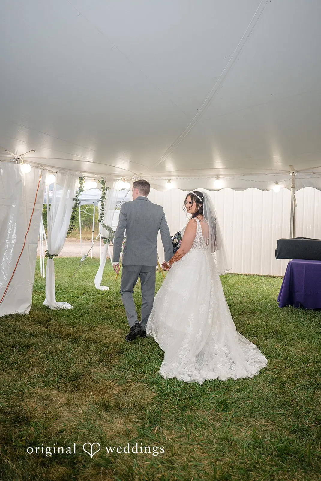 Chicago Backyard Wedding // Amanda & Jonathan -